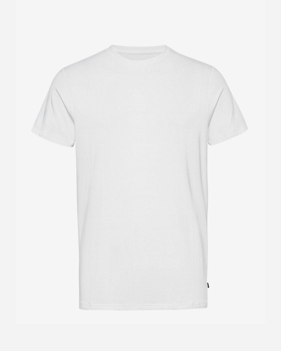 Bamboo R-Neck Tee - White