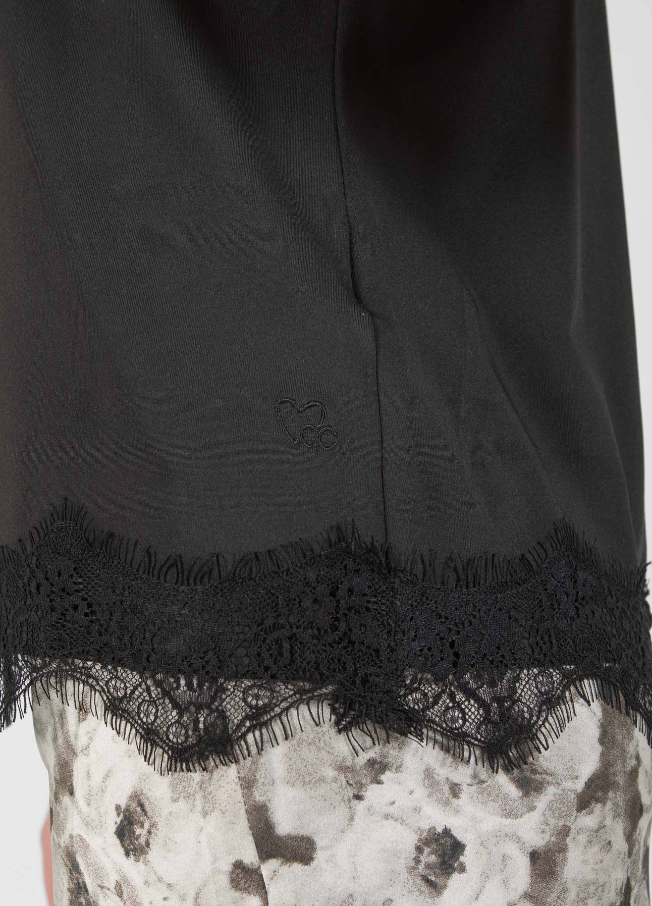 CC HEART BLONDETOP - Black