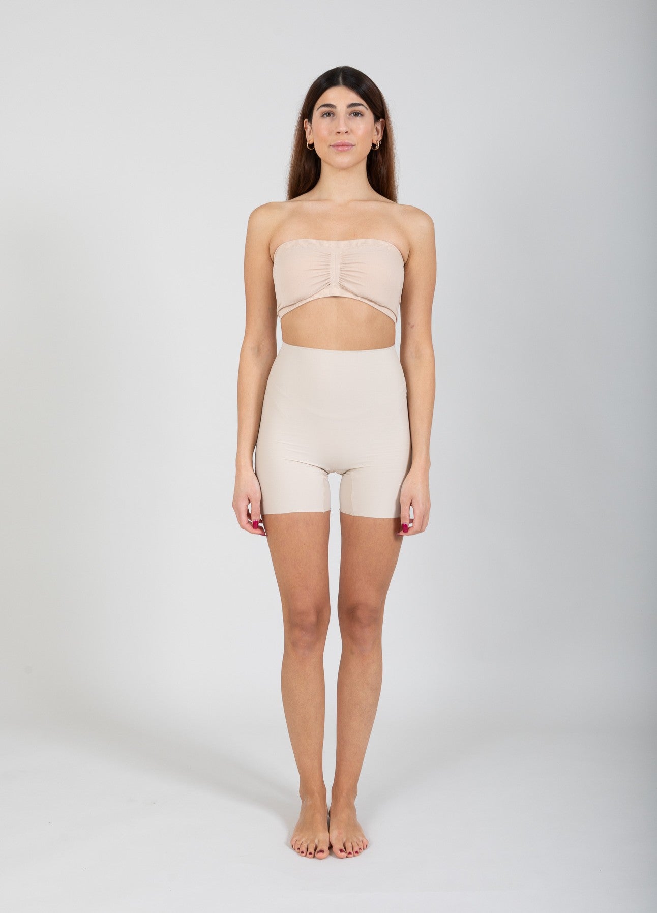 CC HEART CYKELSHORTS - Nude