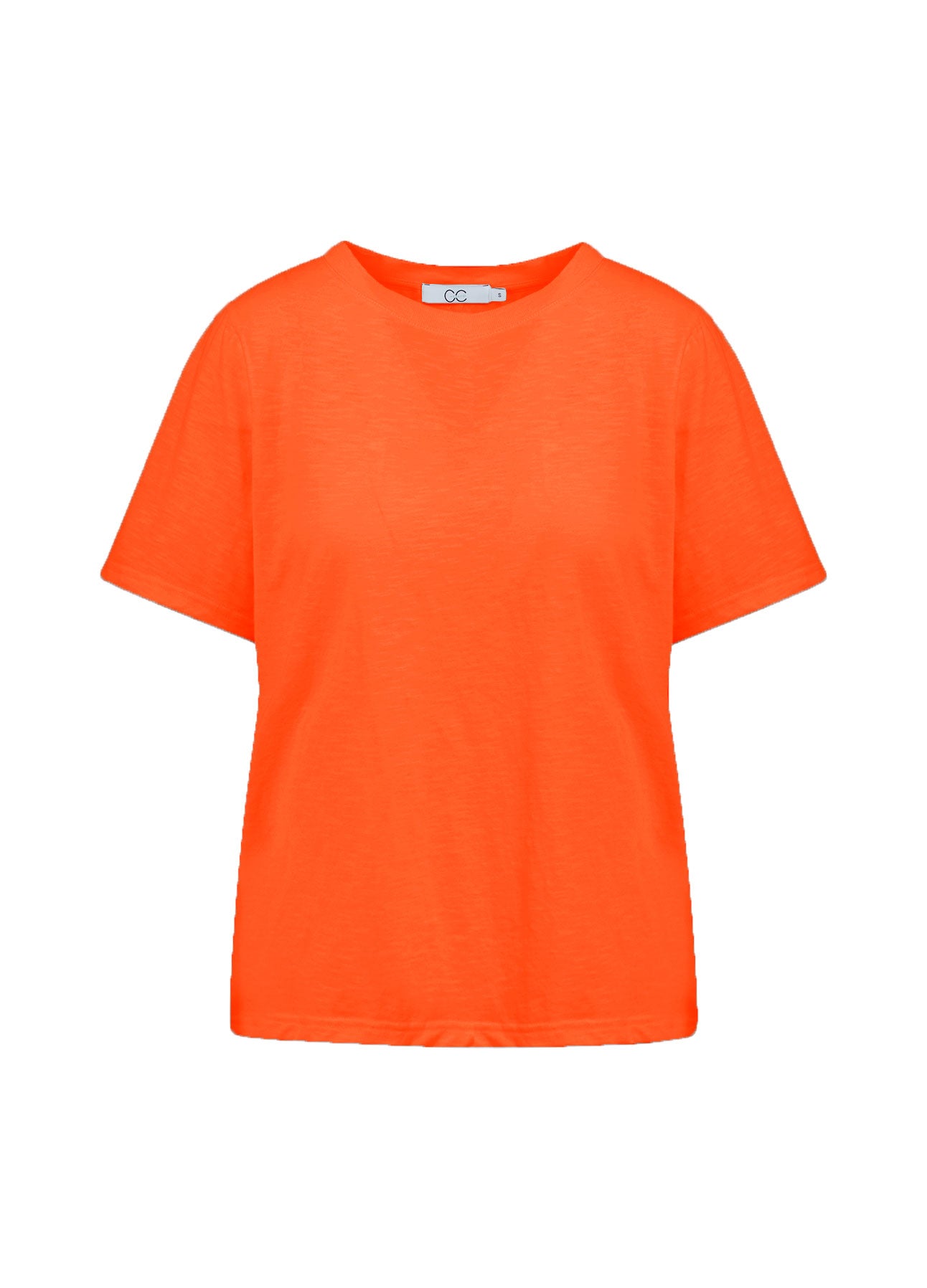 CC HEART REGULAR T-SHIRT - Orange -701