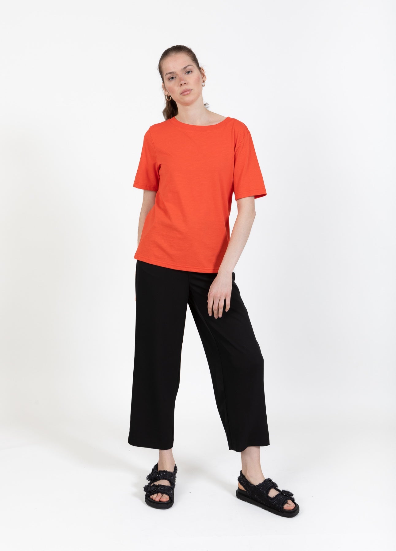 CC HEART REGULAR T-SHIRT - Red lips