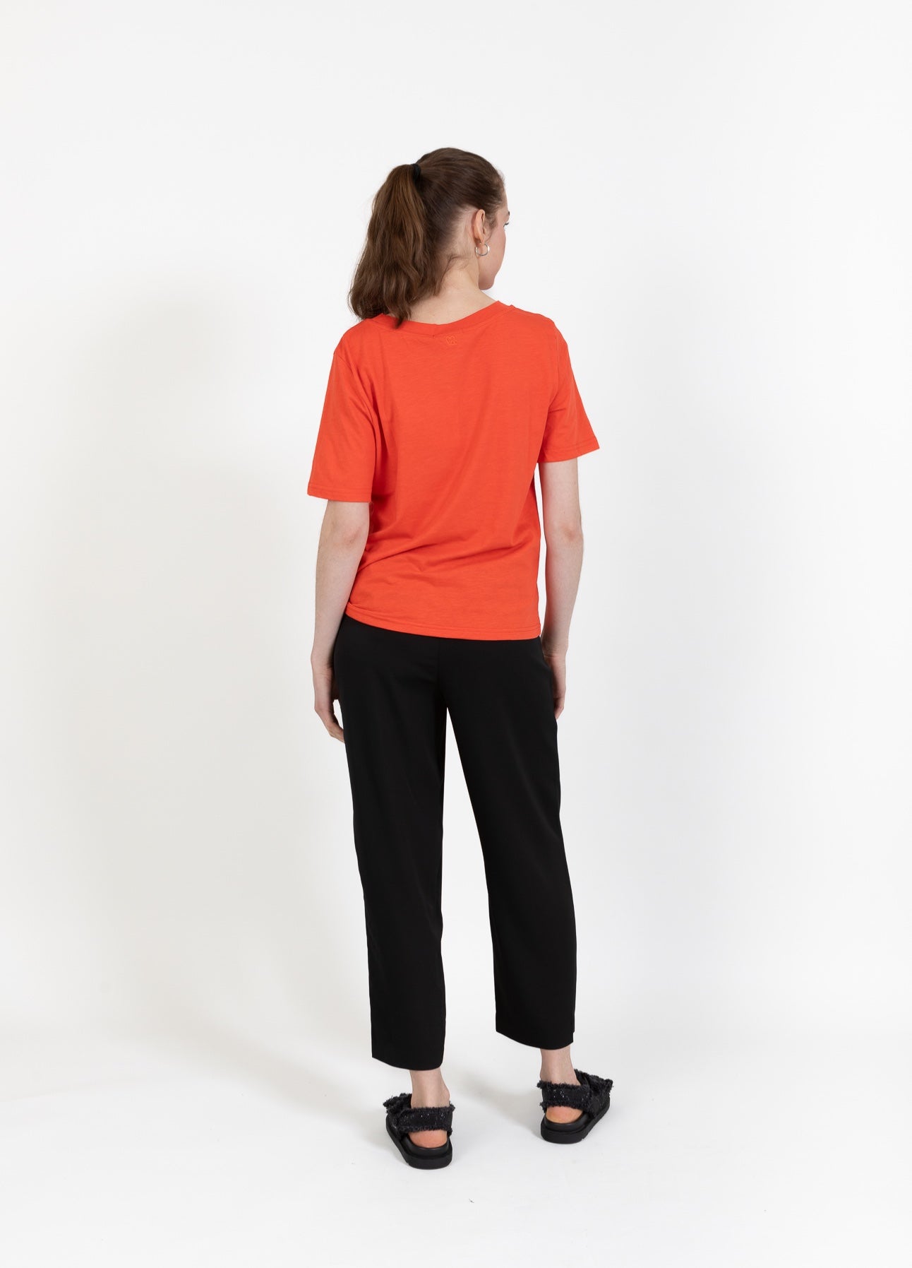 CC HEART REGULAR T-SHIRT - Red lips