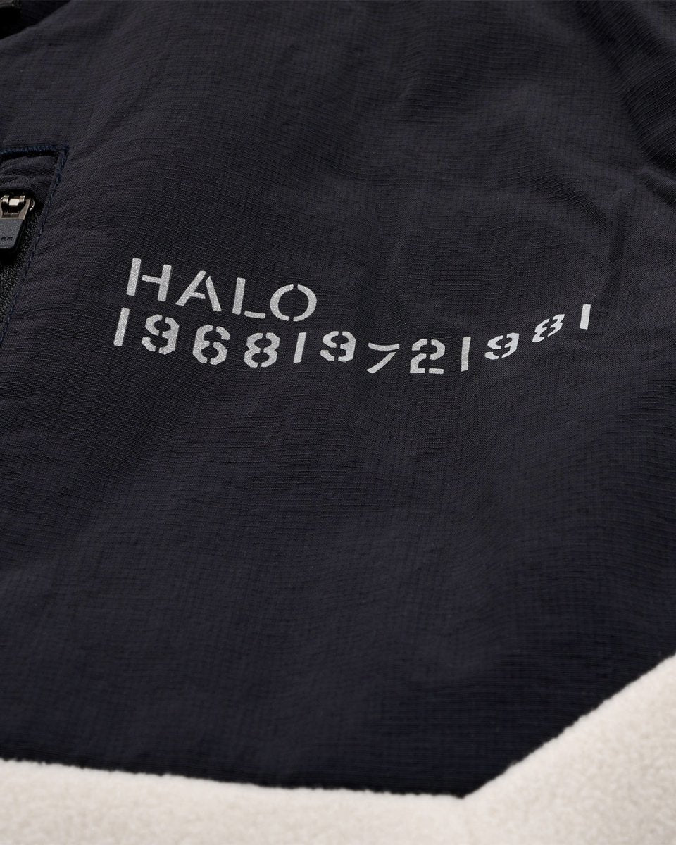 Halo Blocked Fleece - Silver Birch