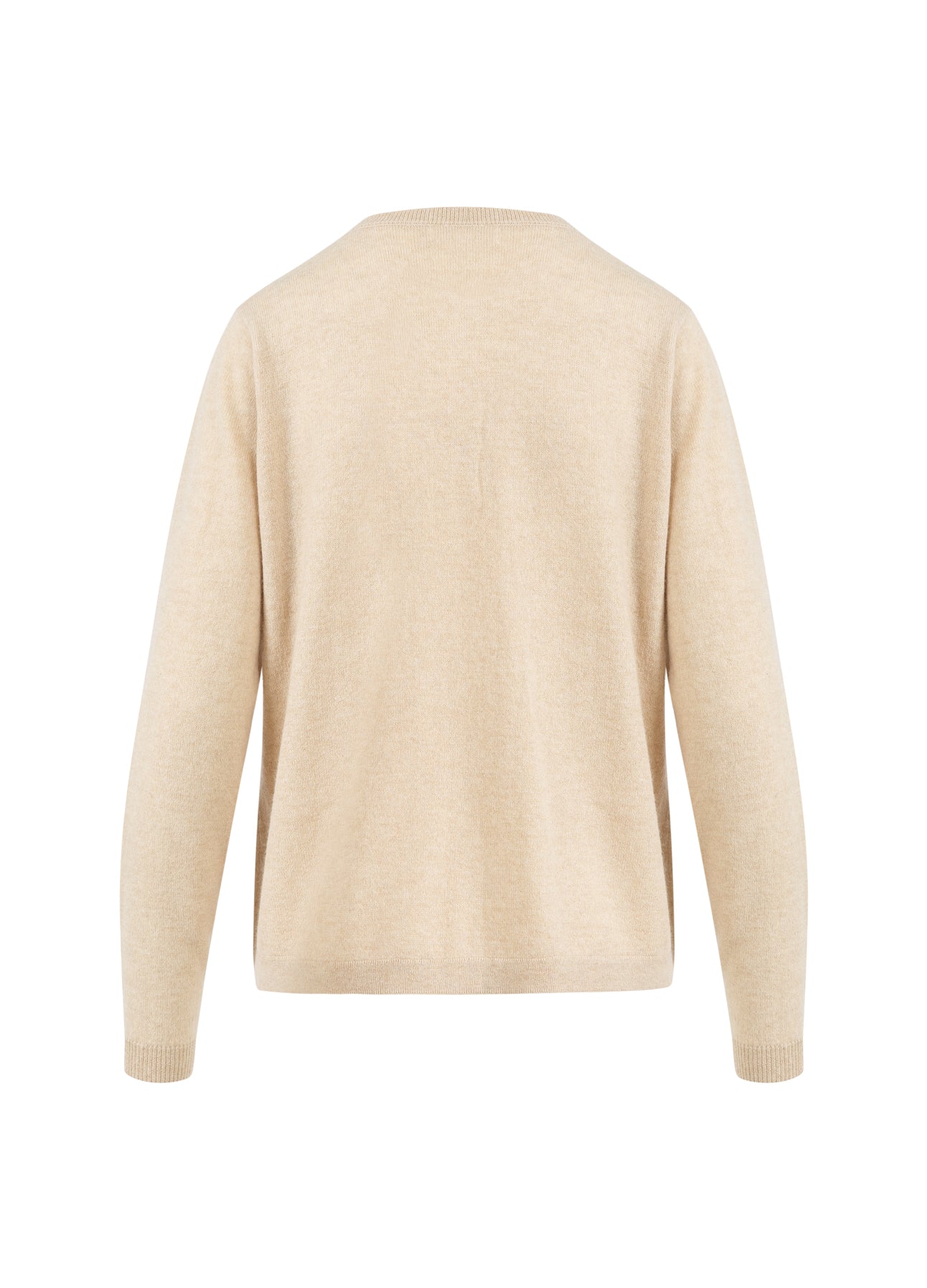 KASHMIR CARDIGAN - Desert sand