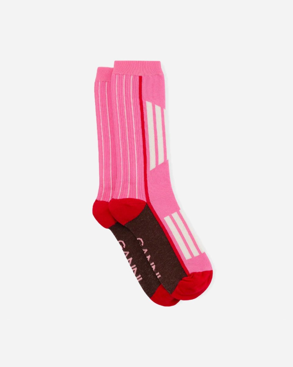 Organic Cotton Sporty Sock - Cyclamen Rabat