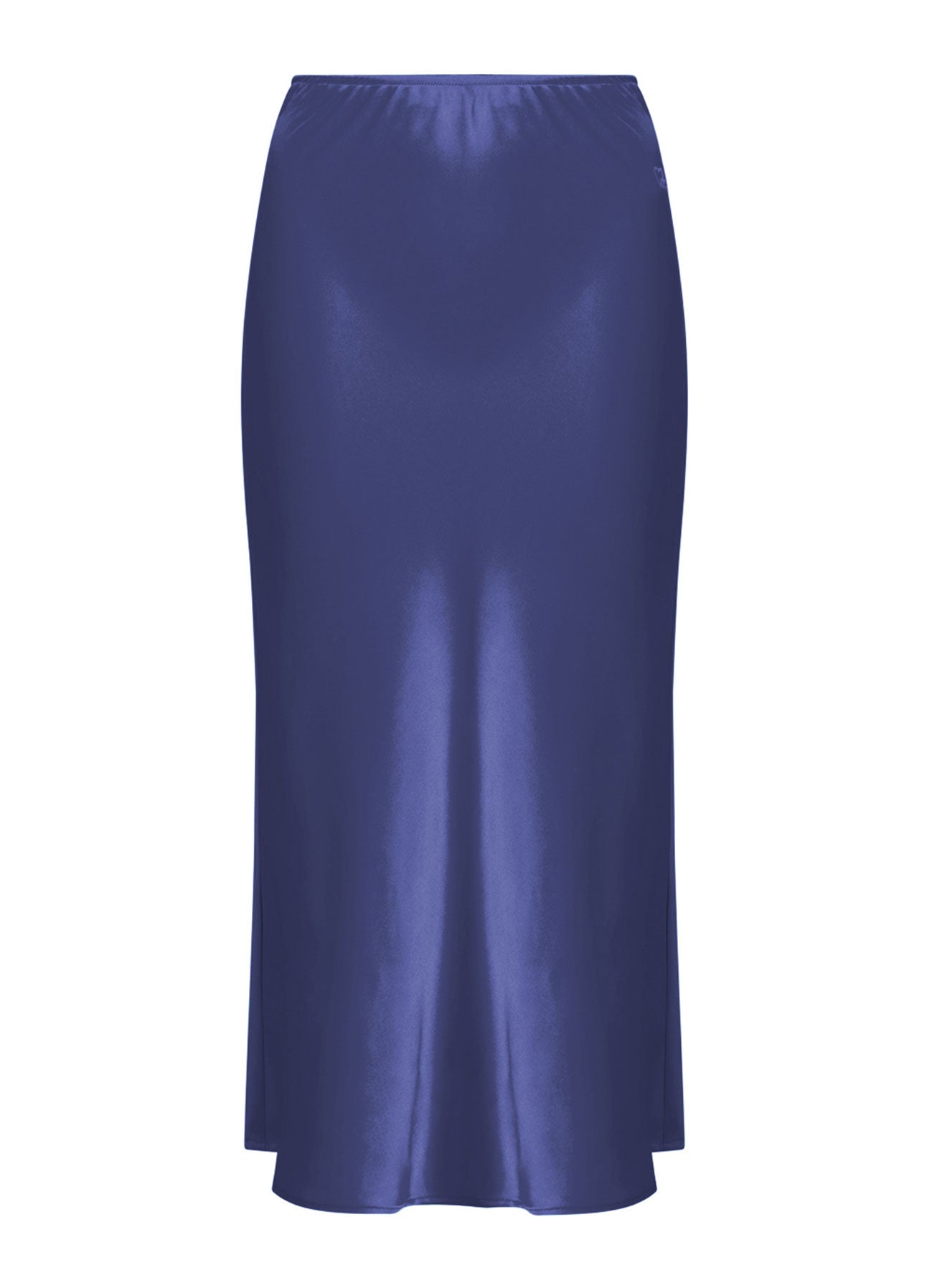 CC HEART SKYLER SATIN NEDERDEL - Dark Blue