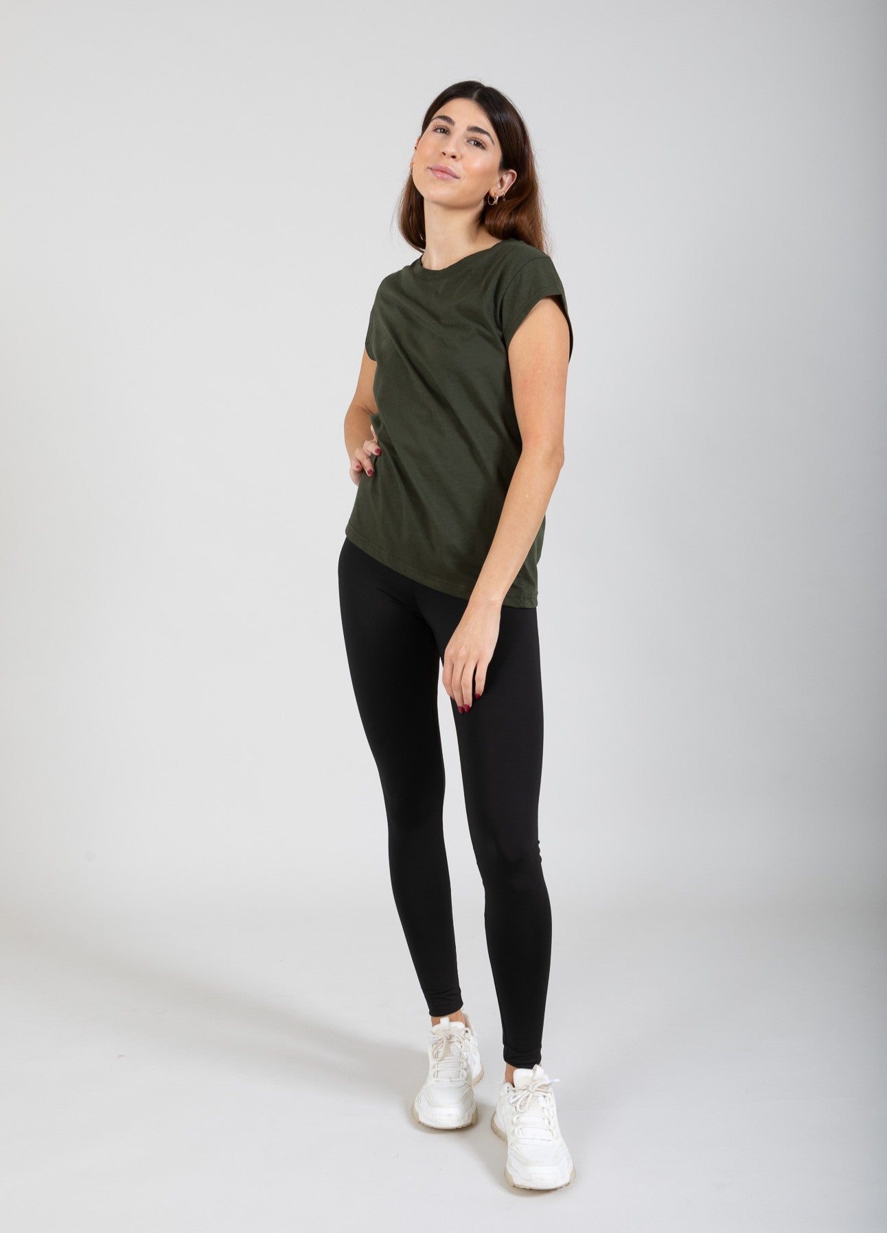 CC HEART T-SHIRT - Hunter Green