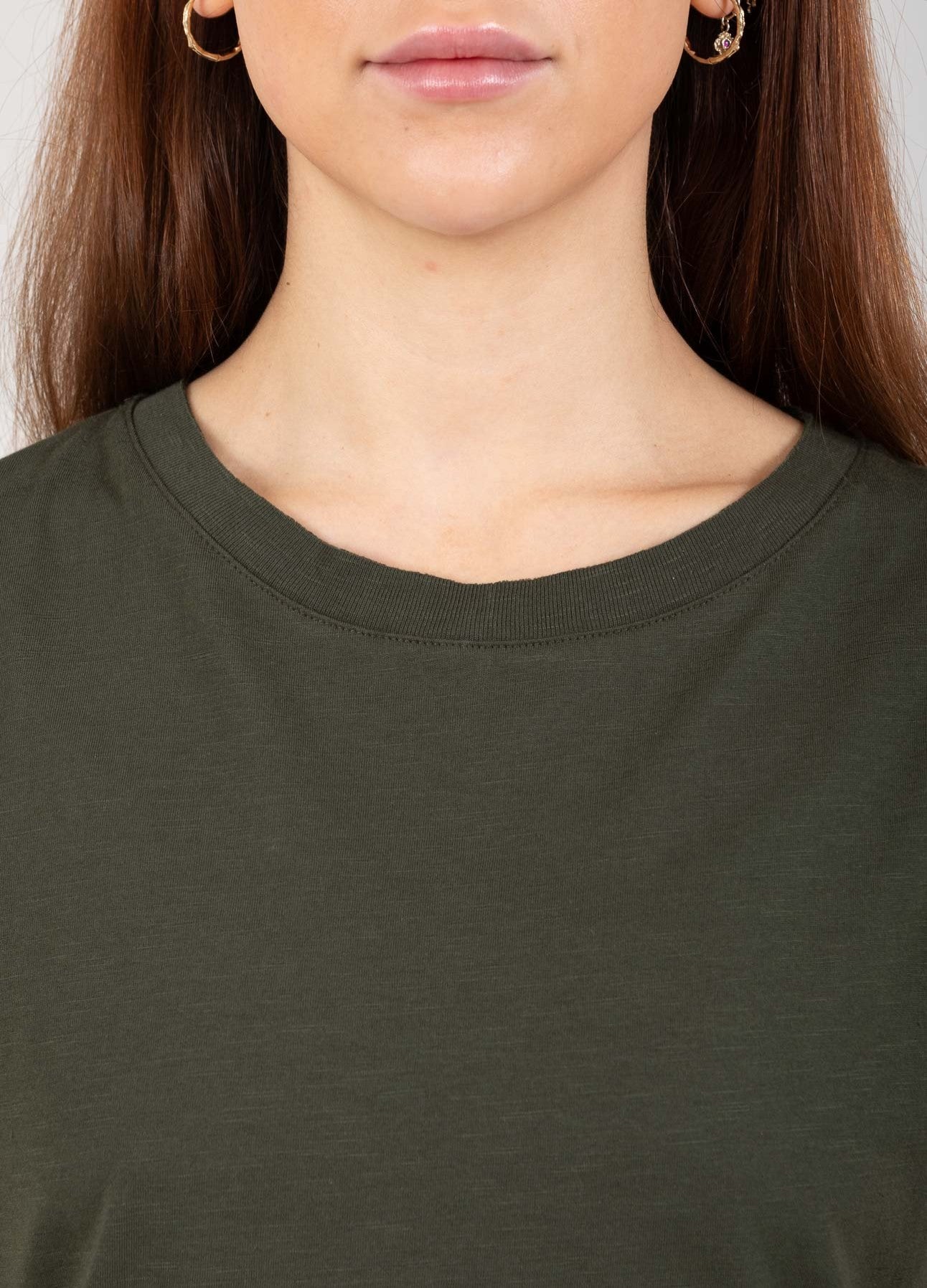 CC HEART T-SHIRT - Hunter Green