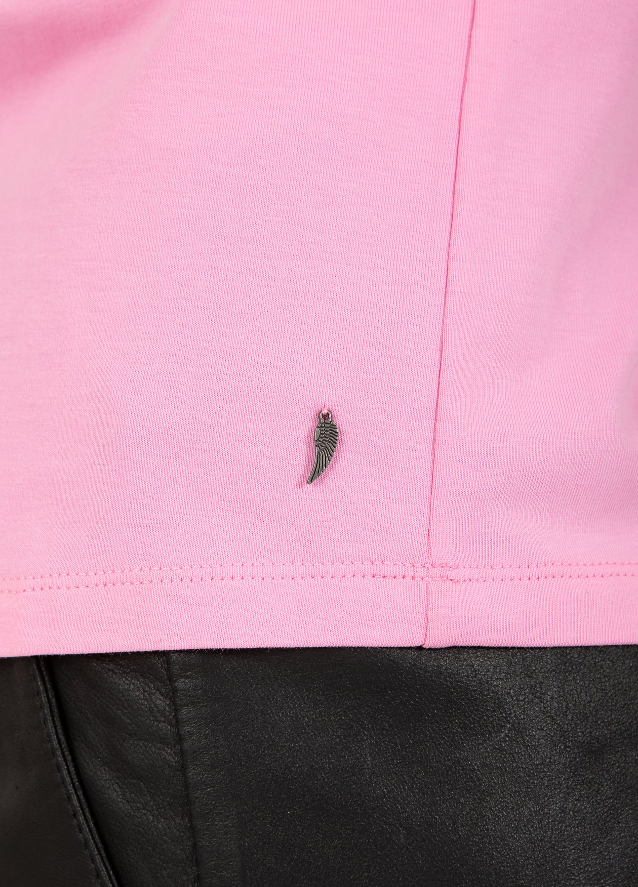 CC RHINSTEN T-SHIRT - Bubble pink