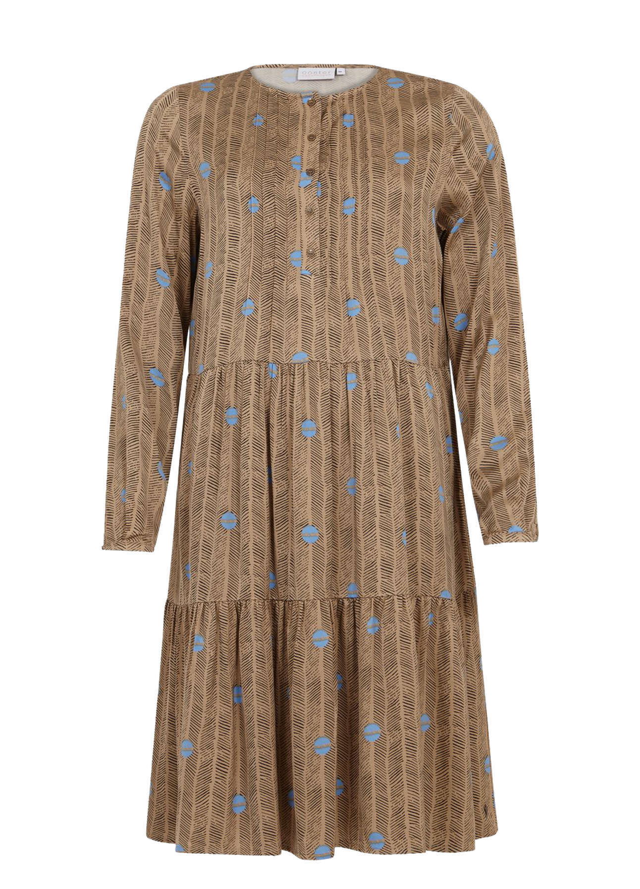 PRE-LOVED KJOLE I SPROUT PRINT - Sprout print - sand