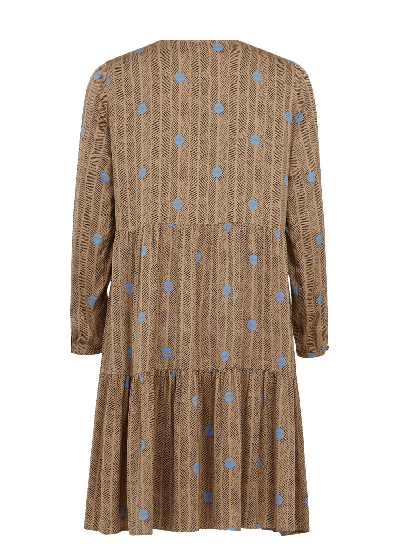 PRE-LOVED KJOLE I SPROUT PRINT - Sprout print - sand