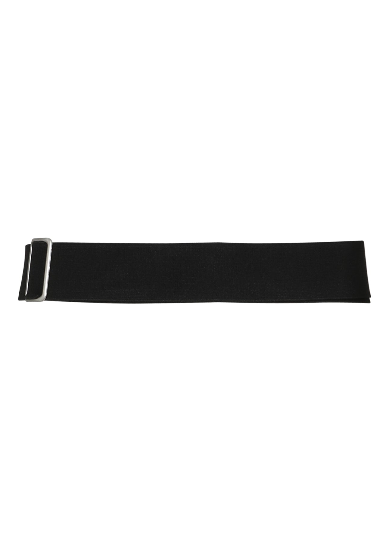 BÆLTE MED LOGO - Black/silver