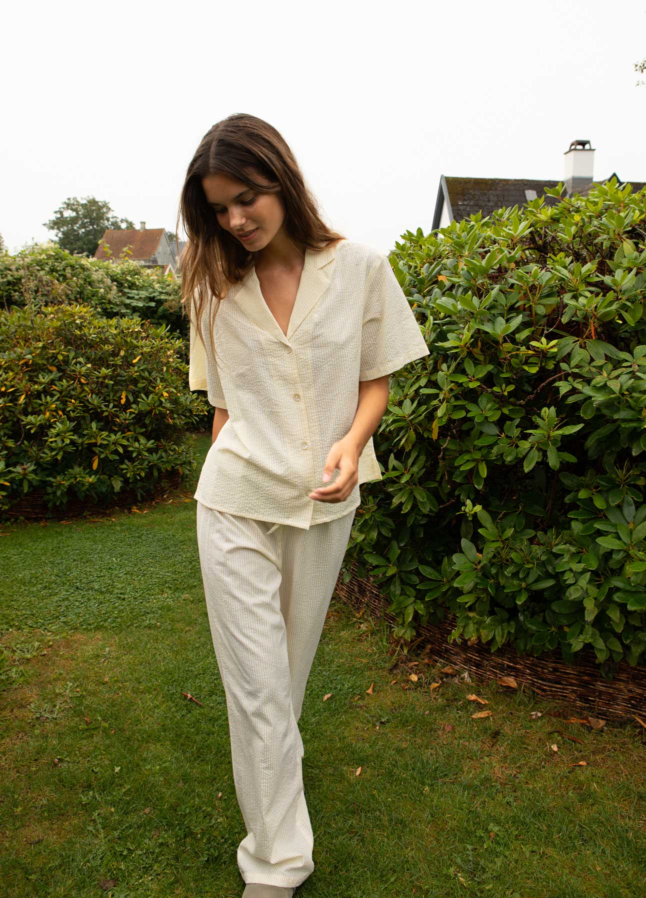 CC HEART SCOUT HØR-LOOK BUKSER - Light honey