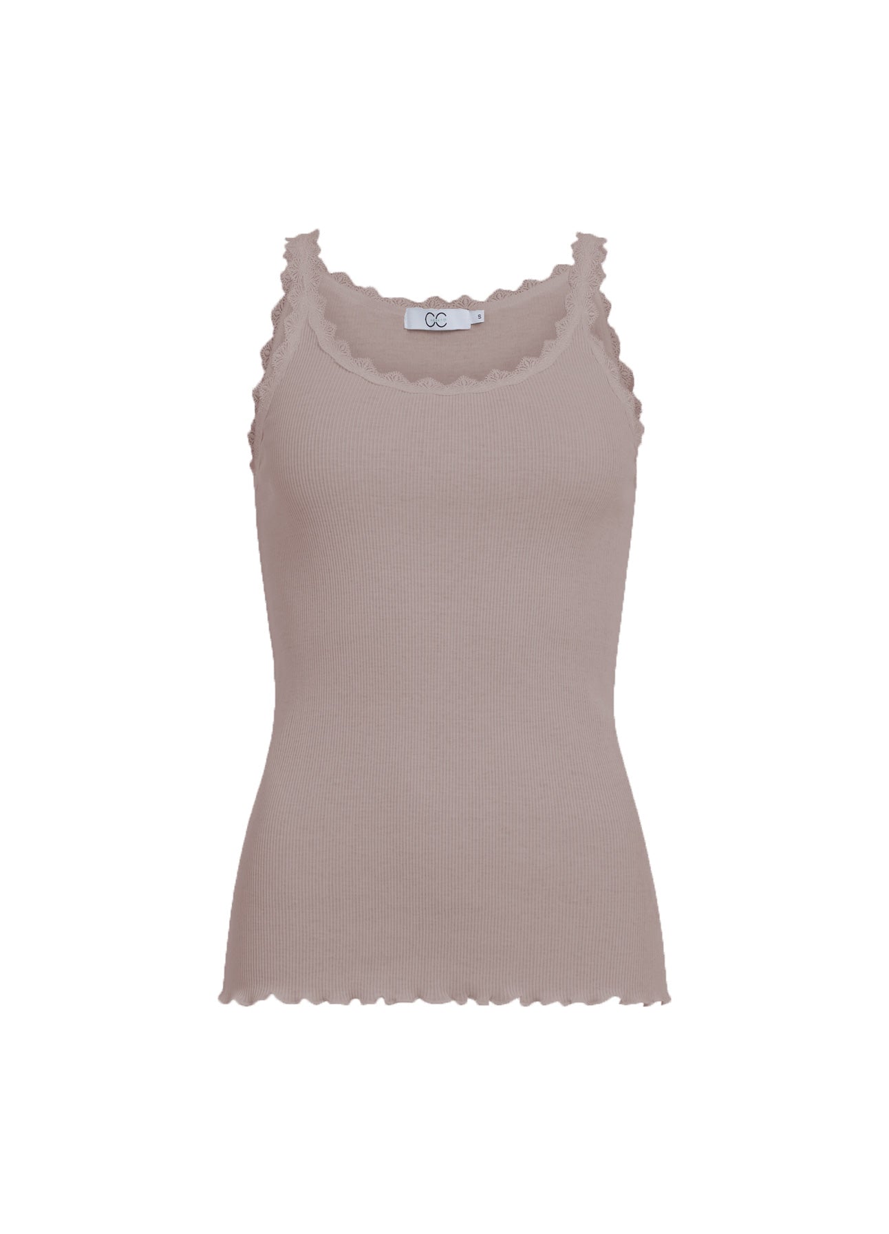 CC HEART SILKE TOP MED BLONDE - Dark Sand