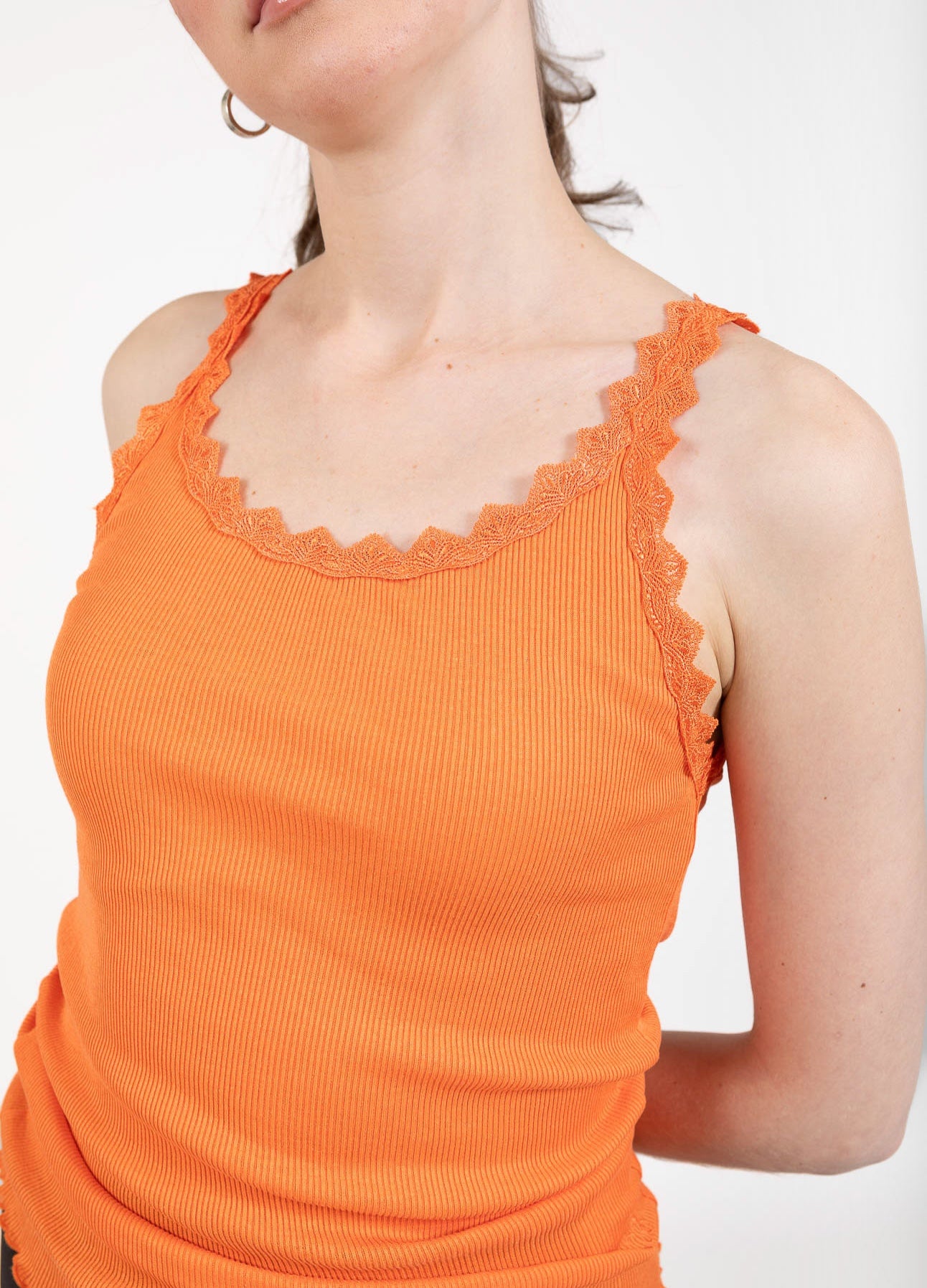 CC HEART SILKE TOP MED BLONDE - Orange -701