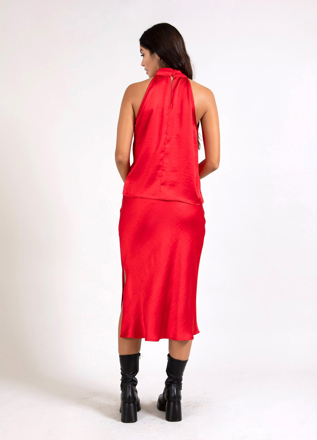 CC HEART SKYLER MEDI NEDERDEL - Lipstick Red Udsalg