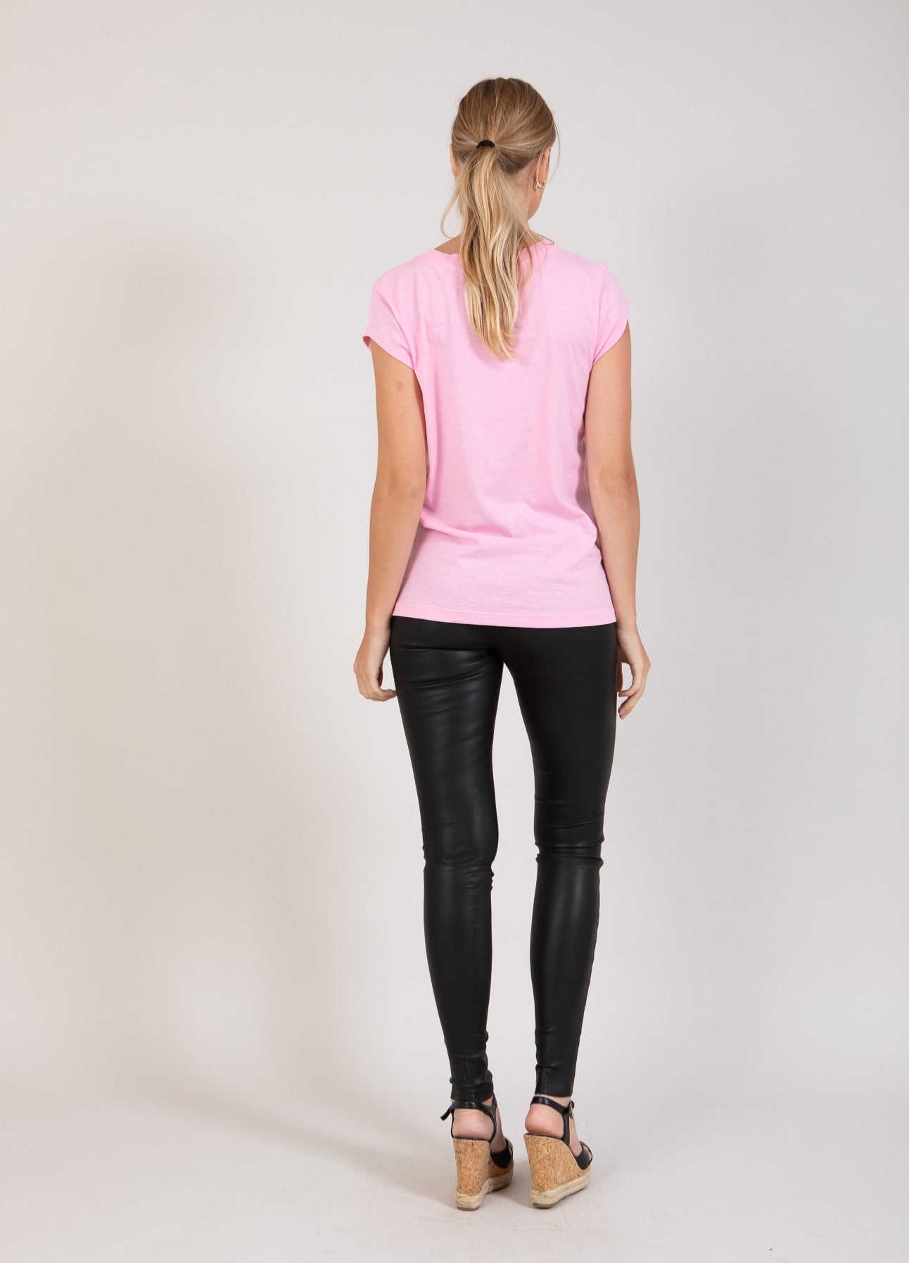 CC HEART T-SHIRT - Baby pink