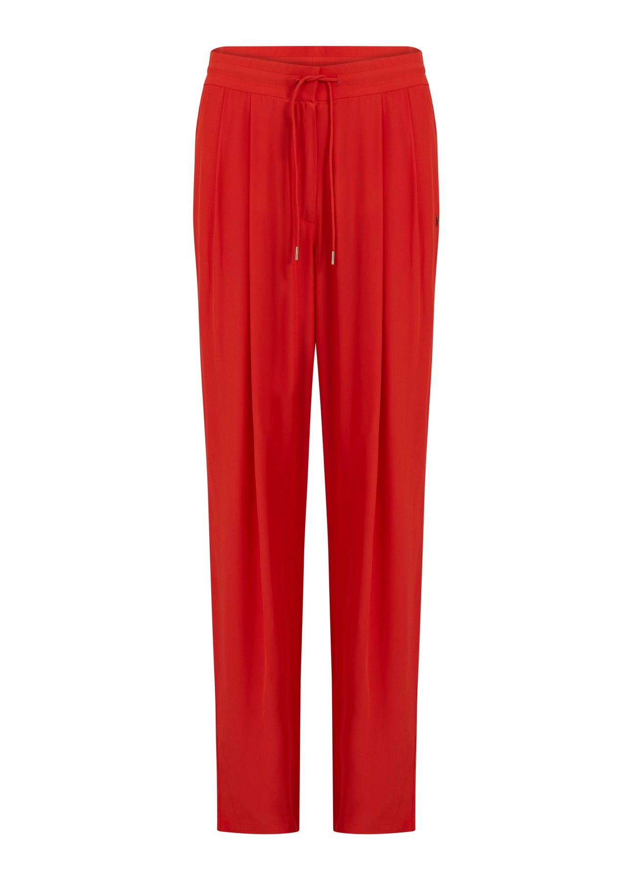 BUKSER M. PRESSEFOLDER - STELLA FIT - Lipstick red