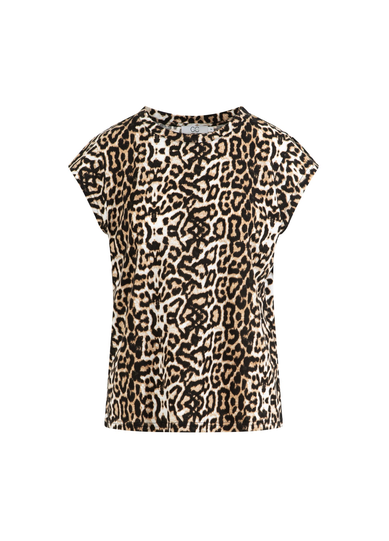 CC HEART T-SHIRT - Leo print