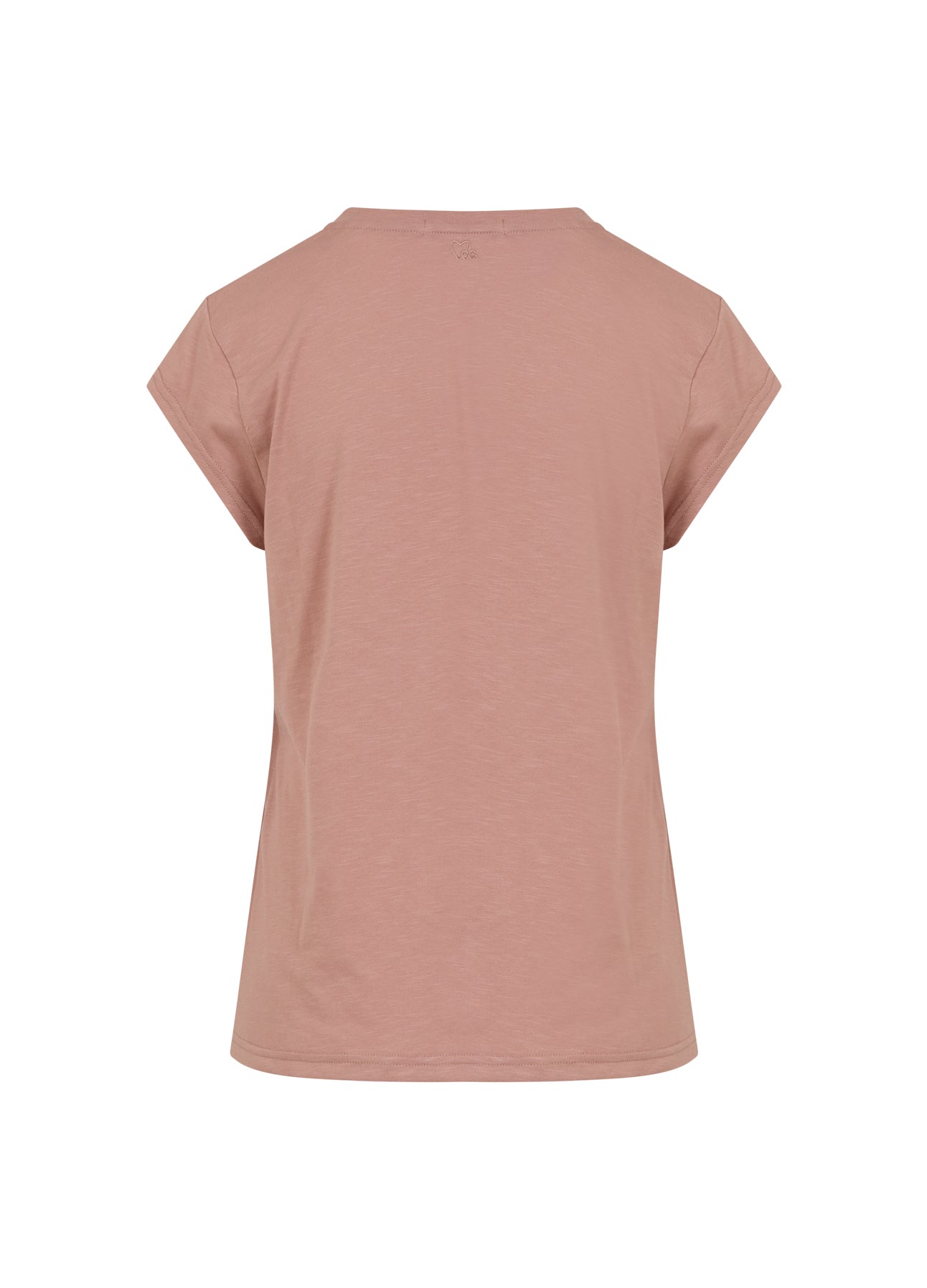 CC HEART V-HALS T-SHIRT - Washed rose