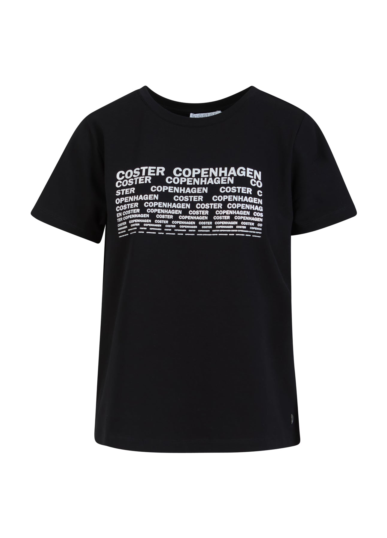 T-SHIRT MED LOGO - MIDTERÆRMER - Black