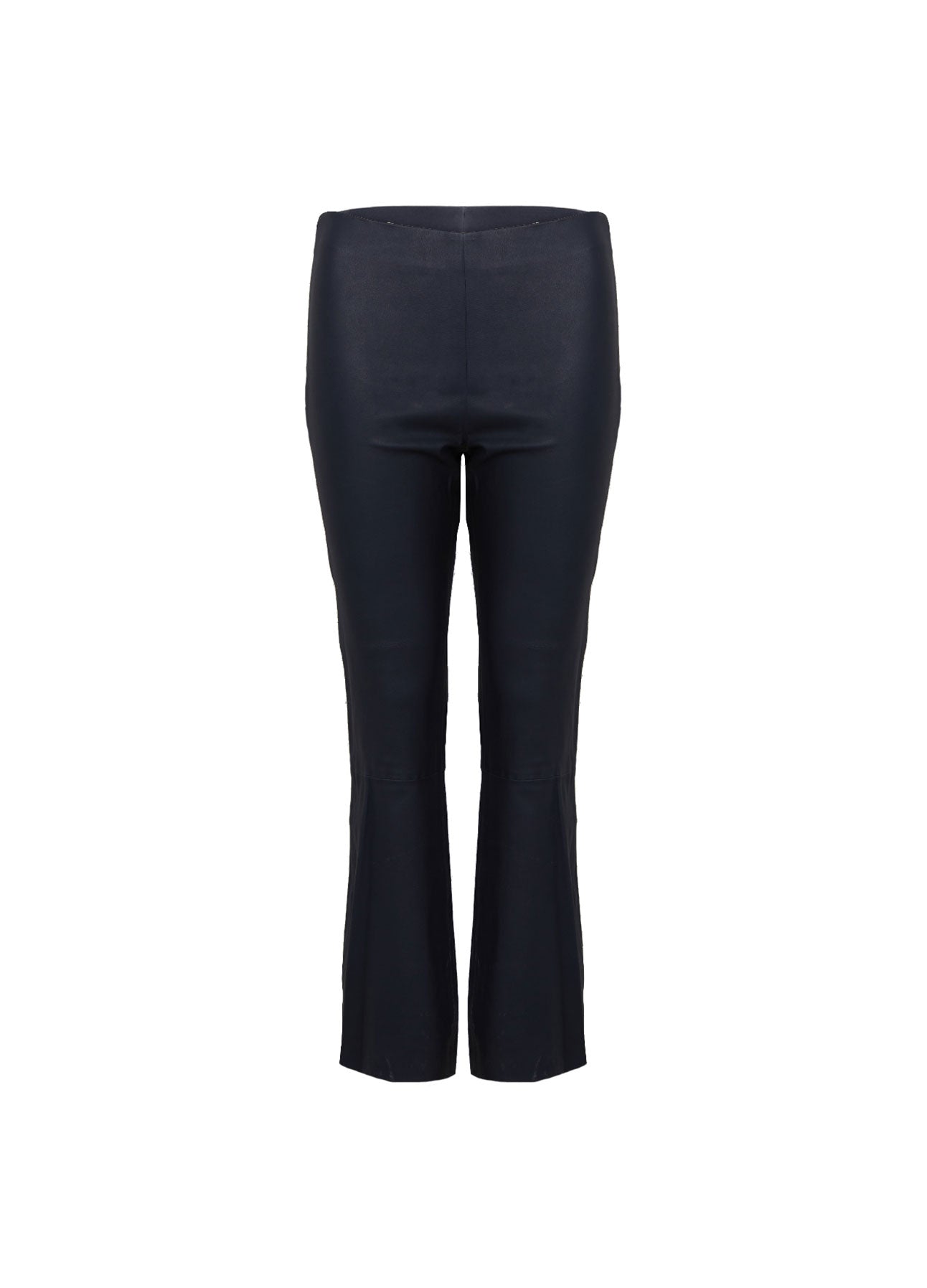 CC HEART CROPPED LÆDERLEGGINGS - Dark blue
