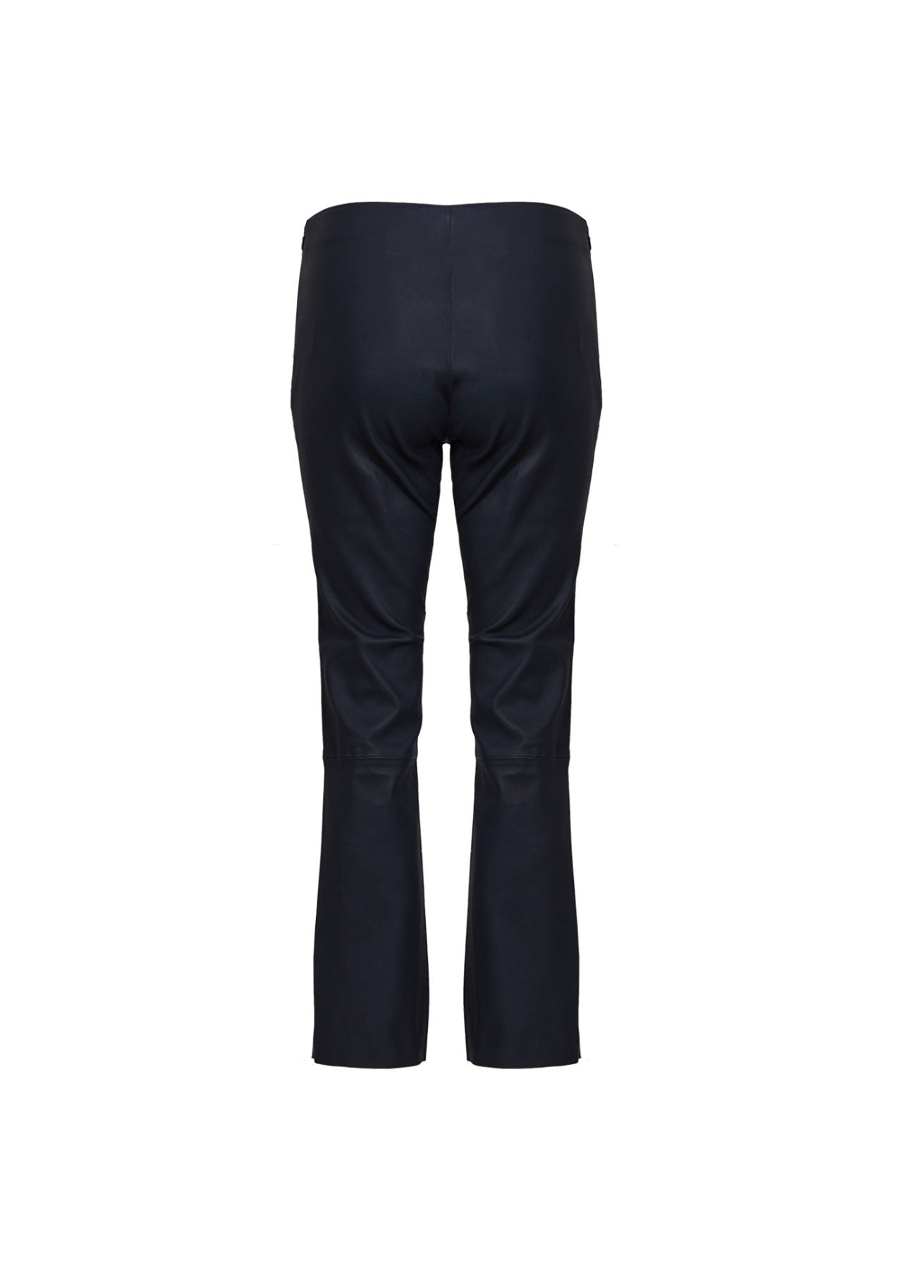 CC HEART CROPPED LÆDERLEGGINGS - Dark blue