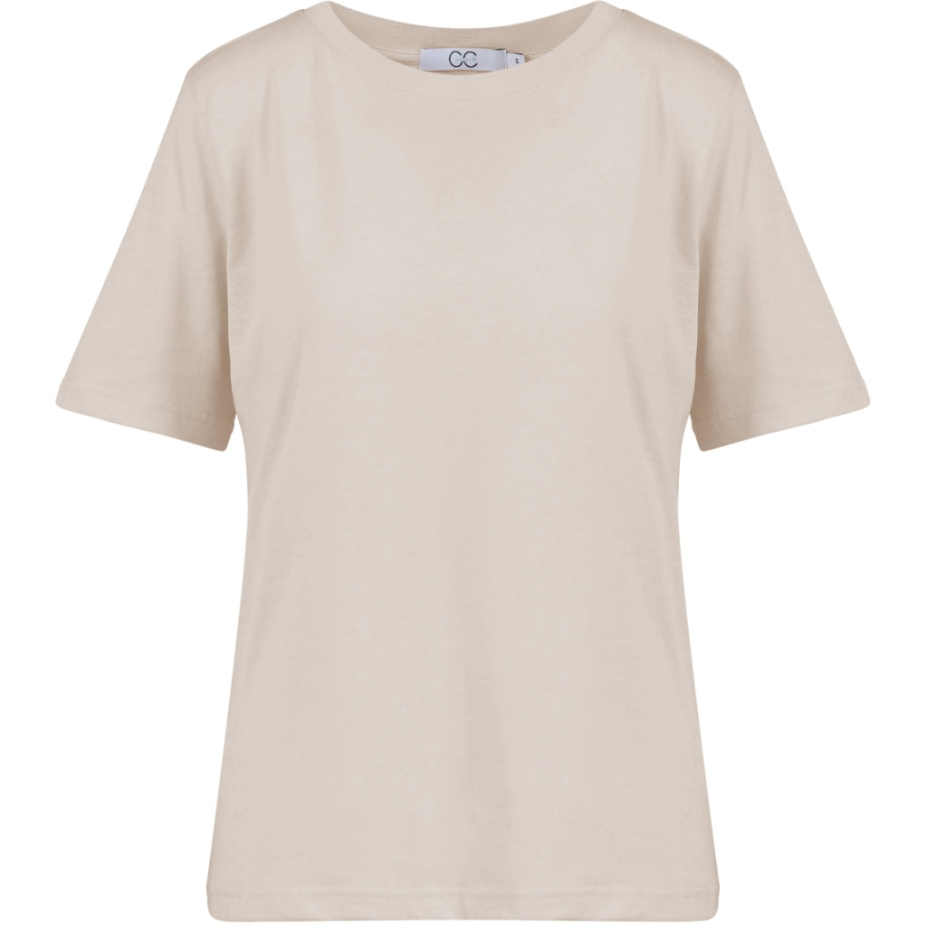 CC HEART REGULAR T-SHIRT - Creme Online nu