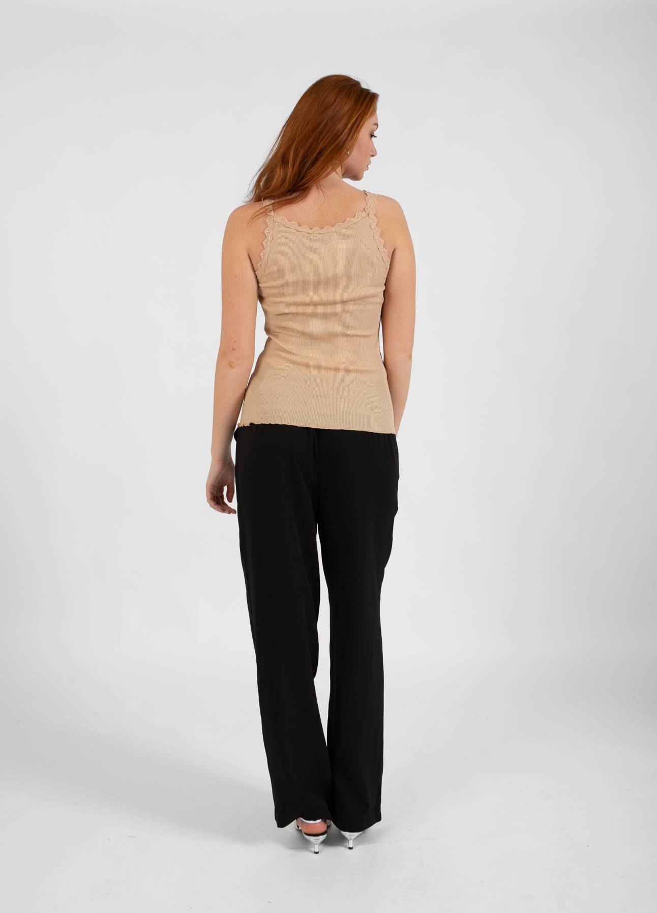 CC HEART SILKE TOP MED BLONDE - Tan