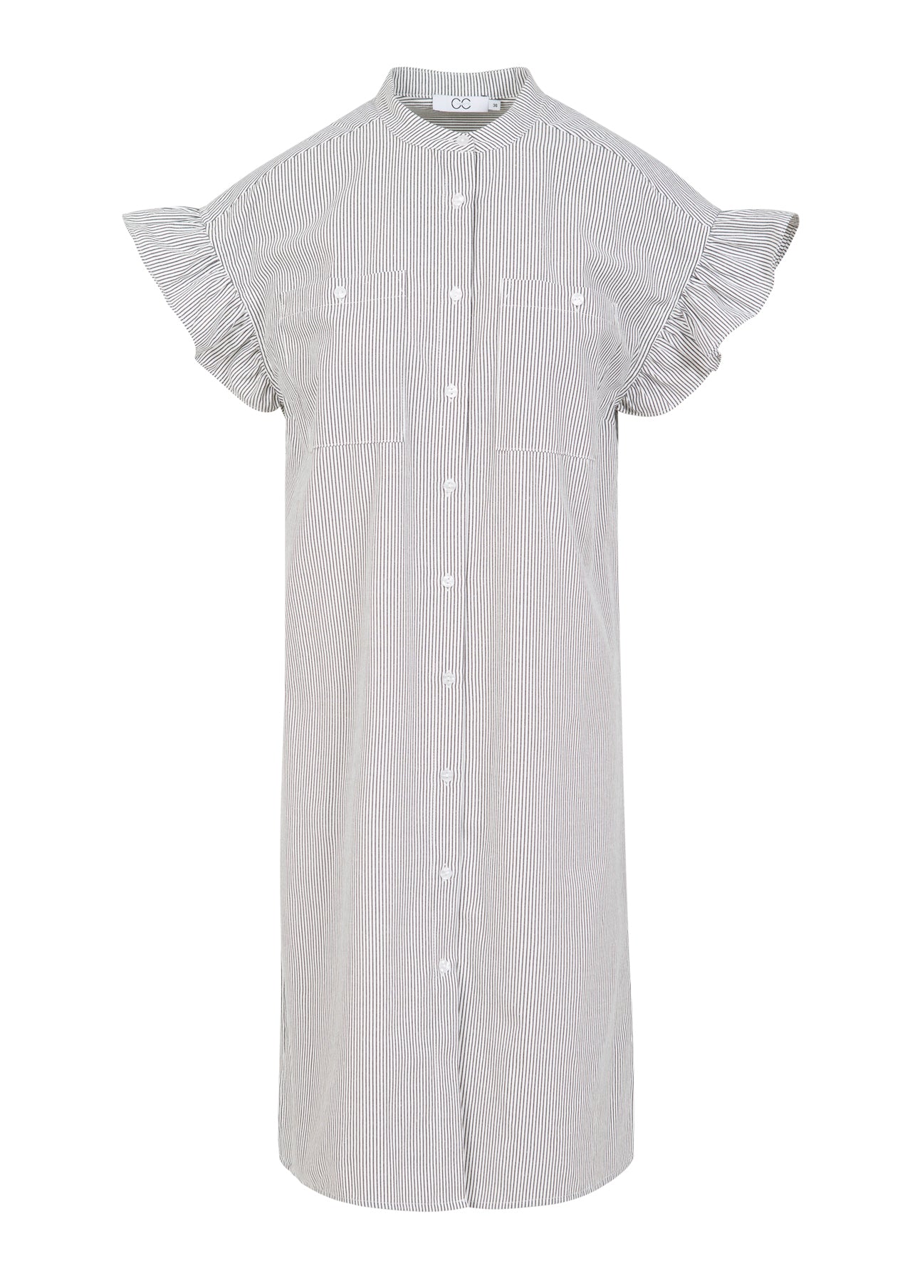 CC HEART GWEN SKJORTEKJOLE - Black stripe