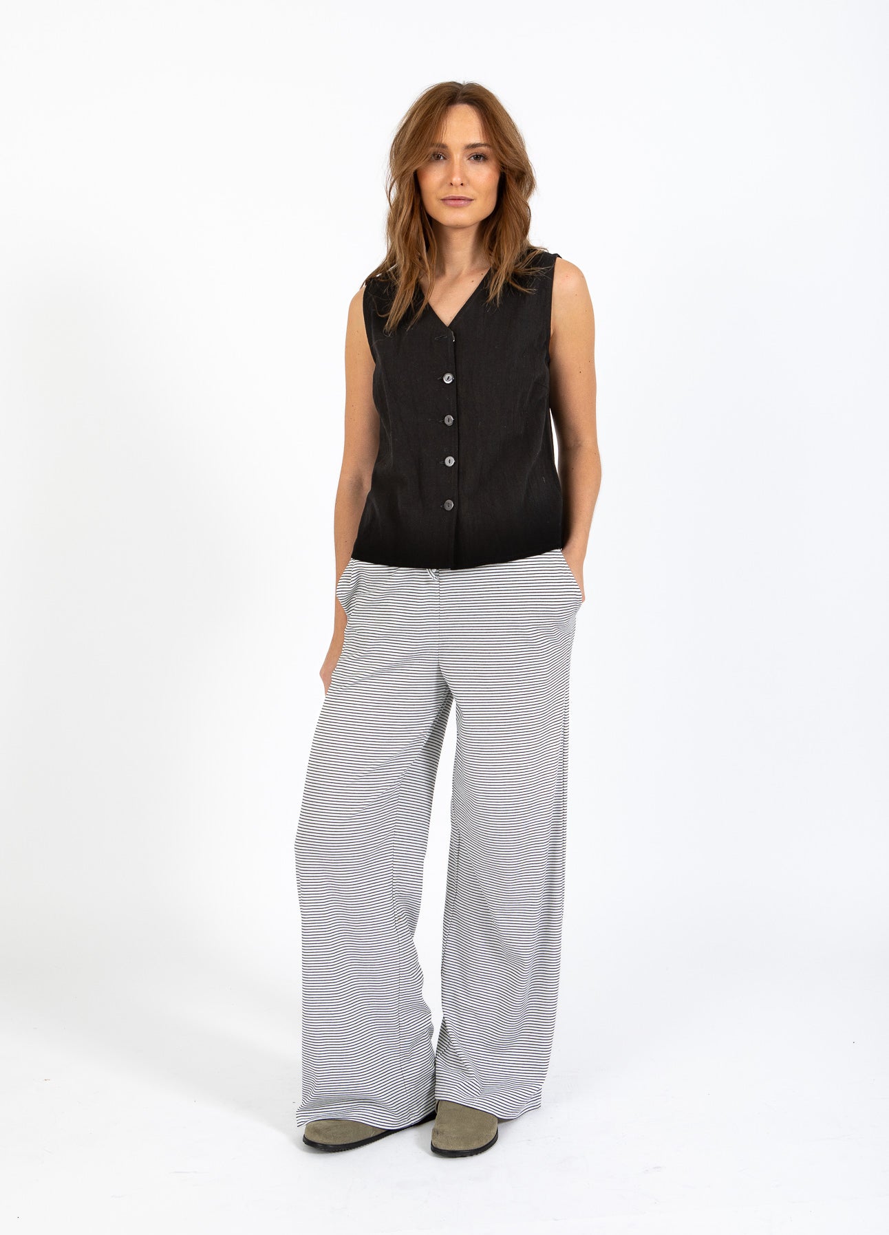 CC HEART SCOUT HØR-LOOK VESTTOP - Black