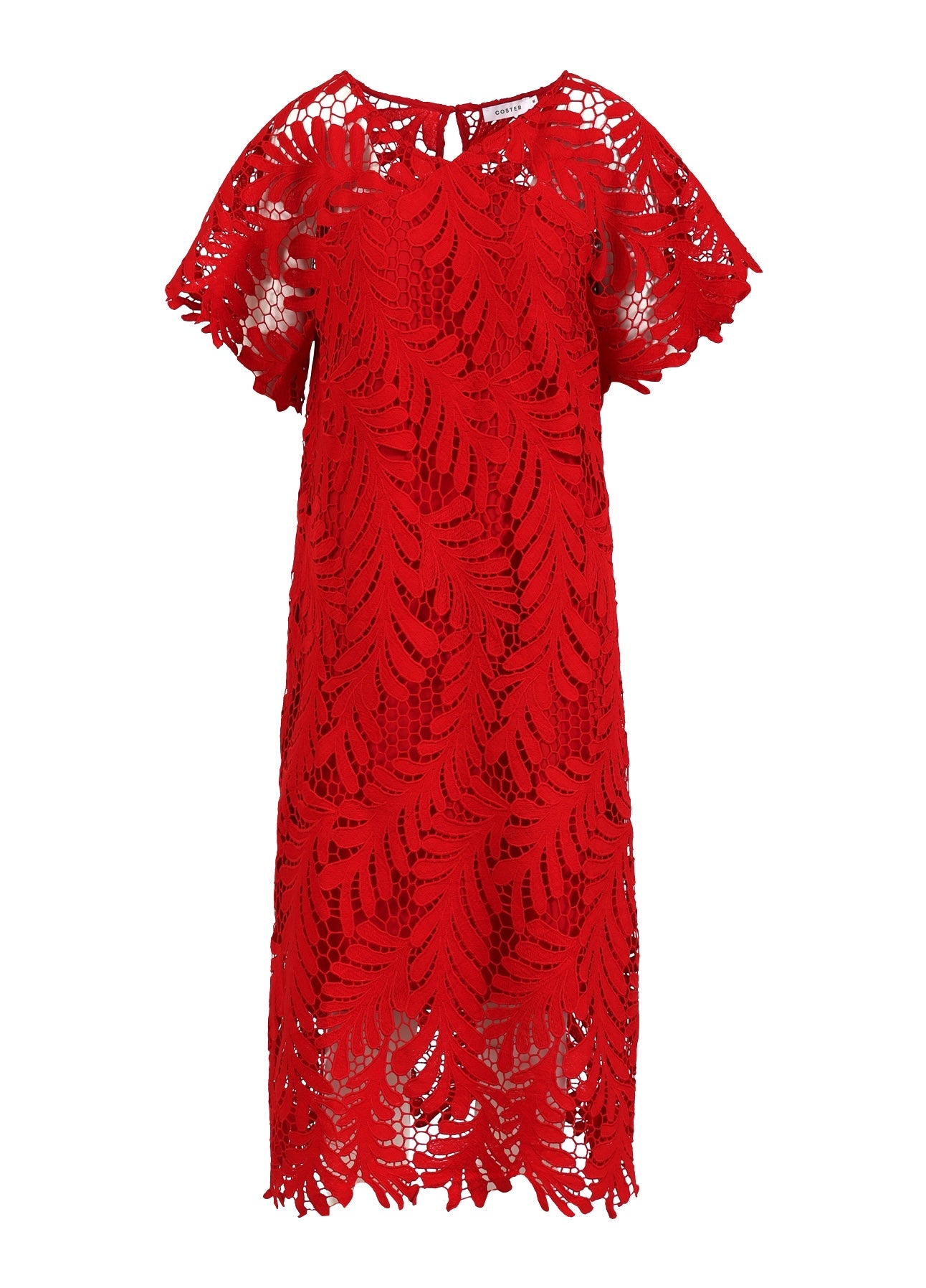 BLONDEKJOLE - Scarlet red Online salg