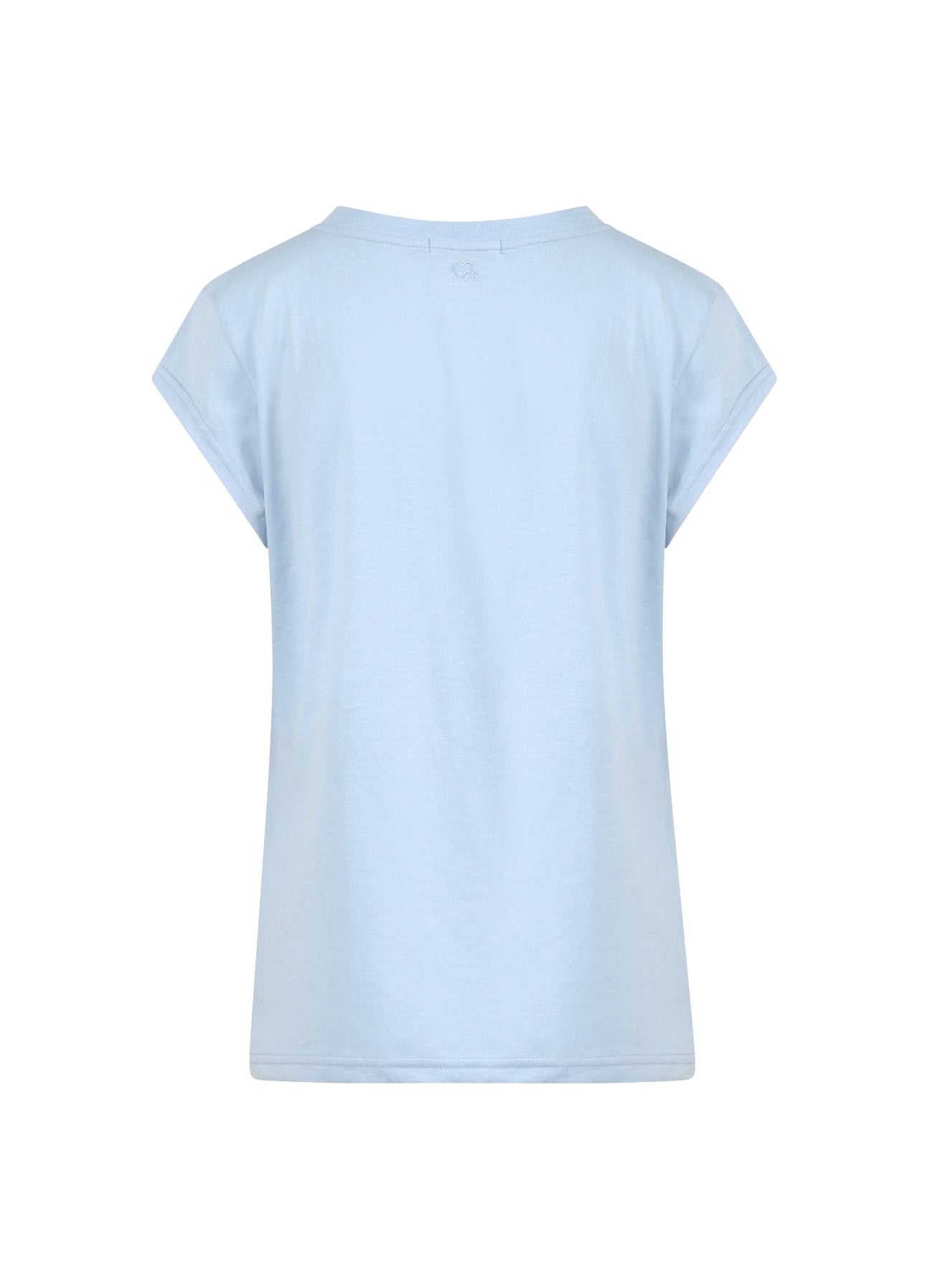 CC HEART LOVE T-SHIRT - KORTÆRME - Powder blue