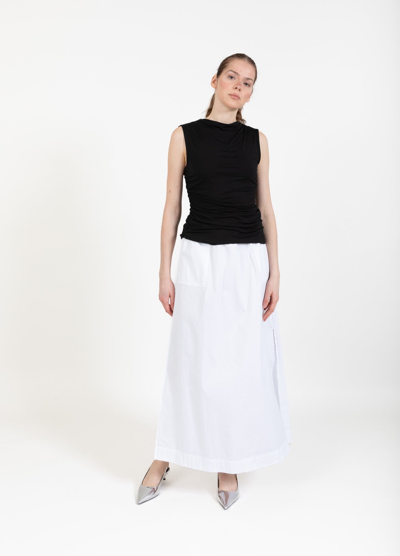 CC HEART PHOEBE MAXI NEDERDEL - White Hot på udsalg