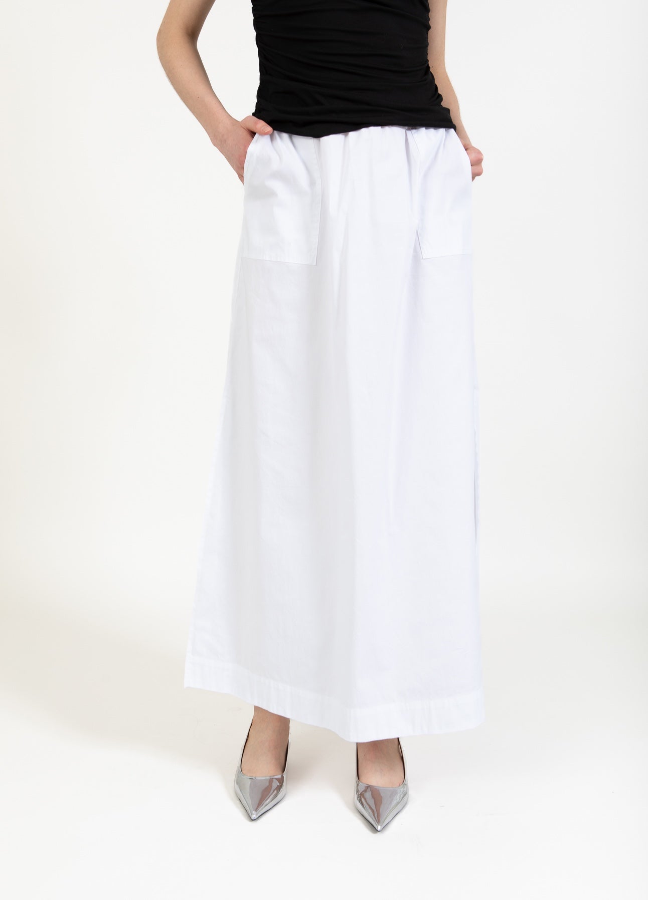 CC HEART PHOEBE MAXI NEDERDEL - White Hot på udsalg
