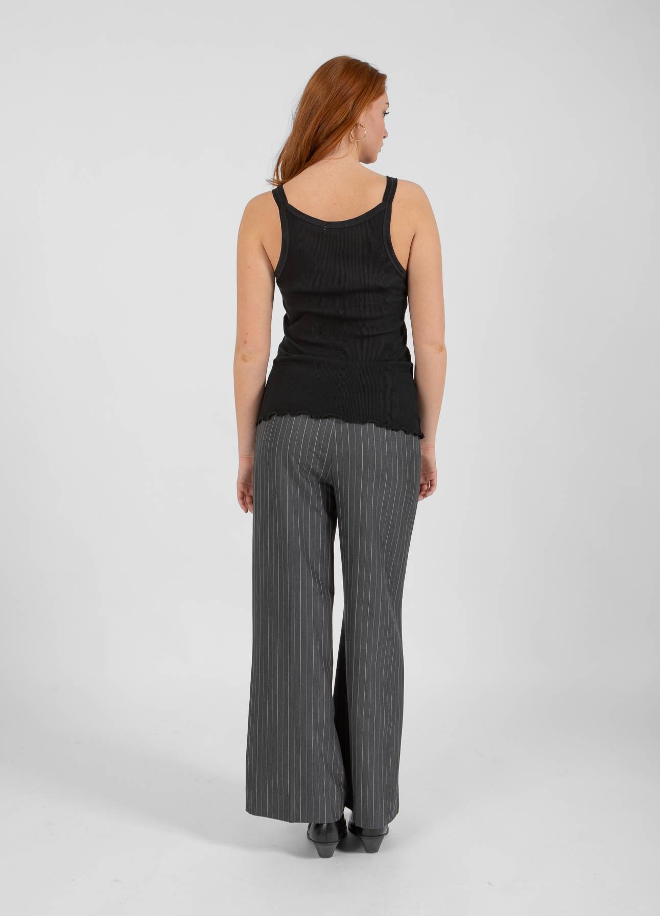 CC HEART SILKE-TOP - Black