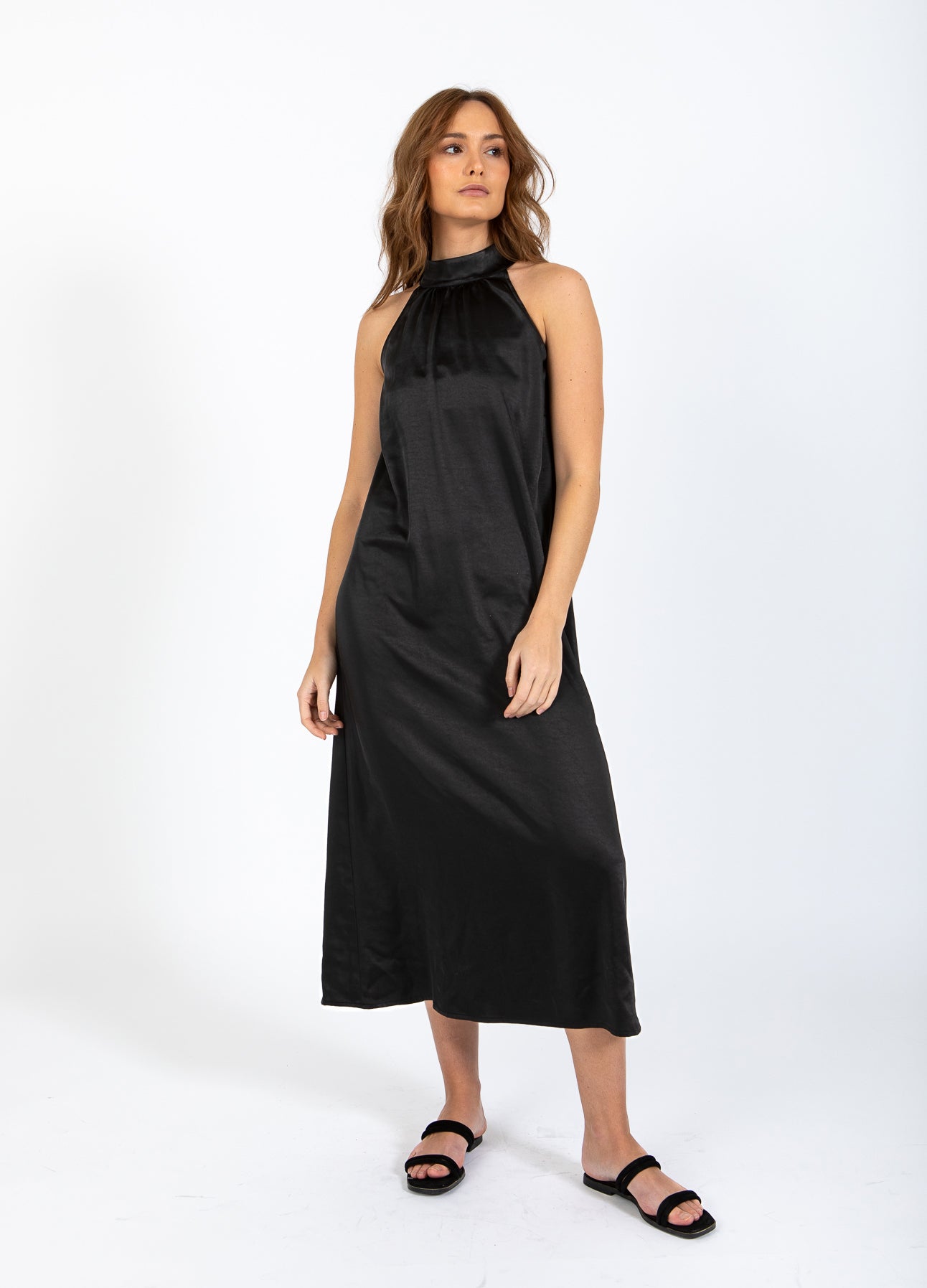 CC HEART SKYLER MAXI KJOLE - Black