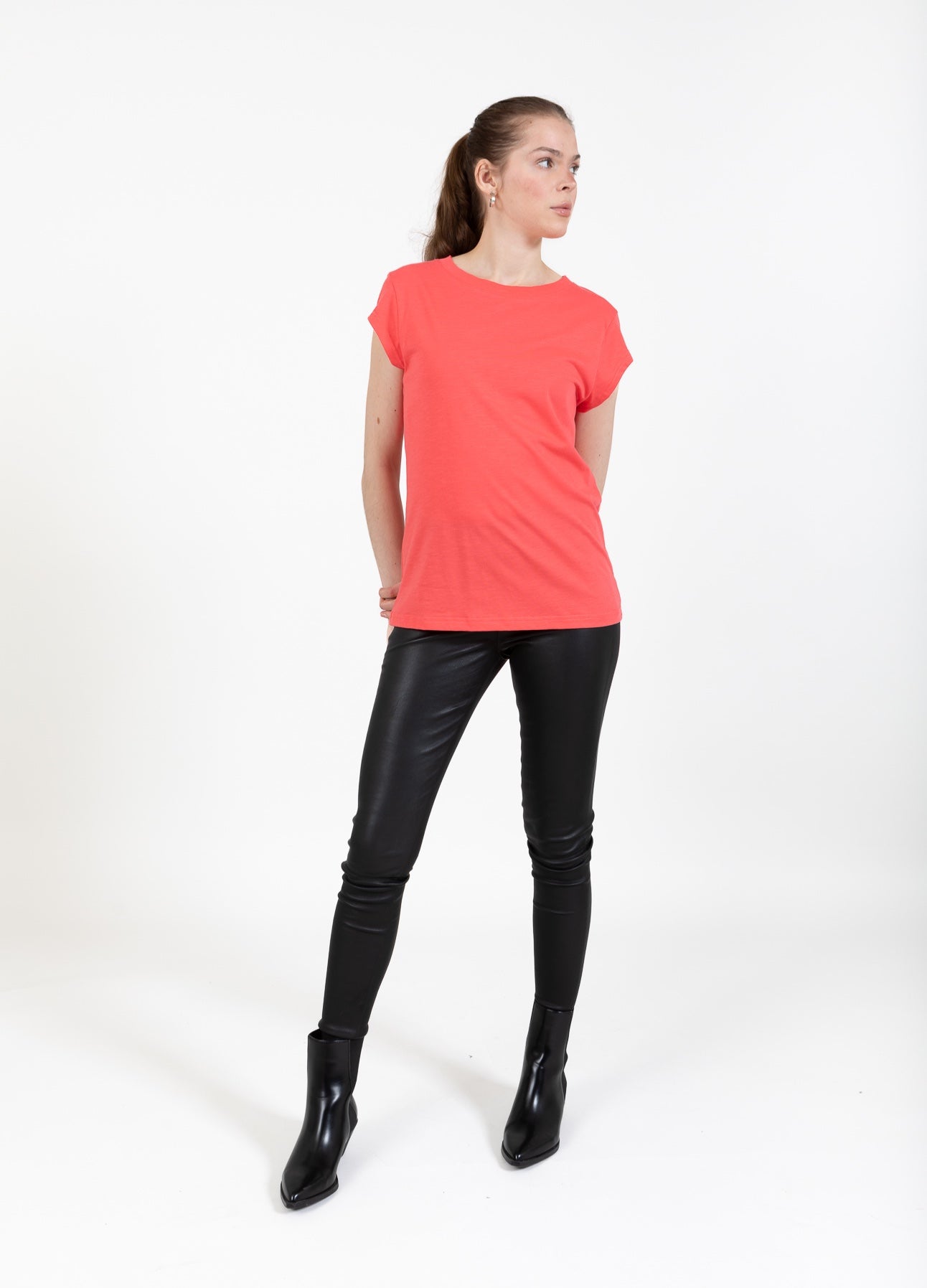 CC HEART T-SHIRT - Intense pink