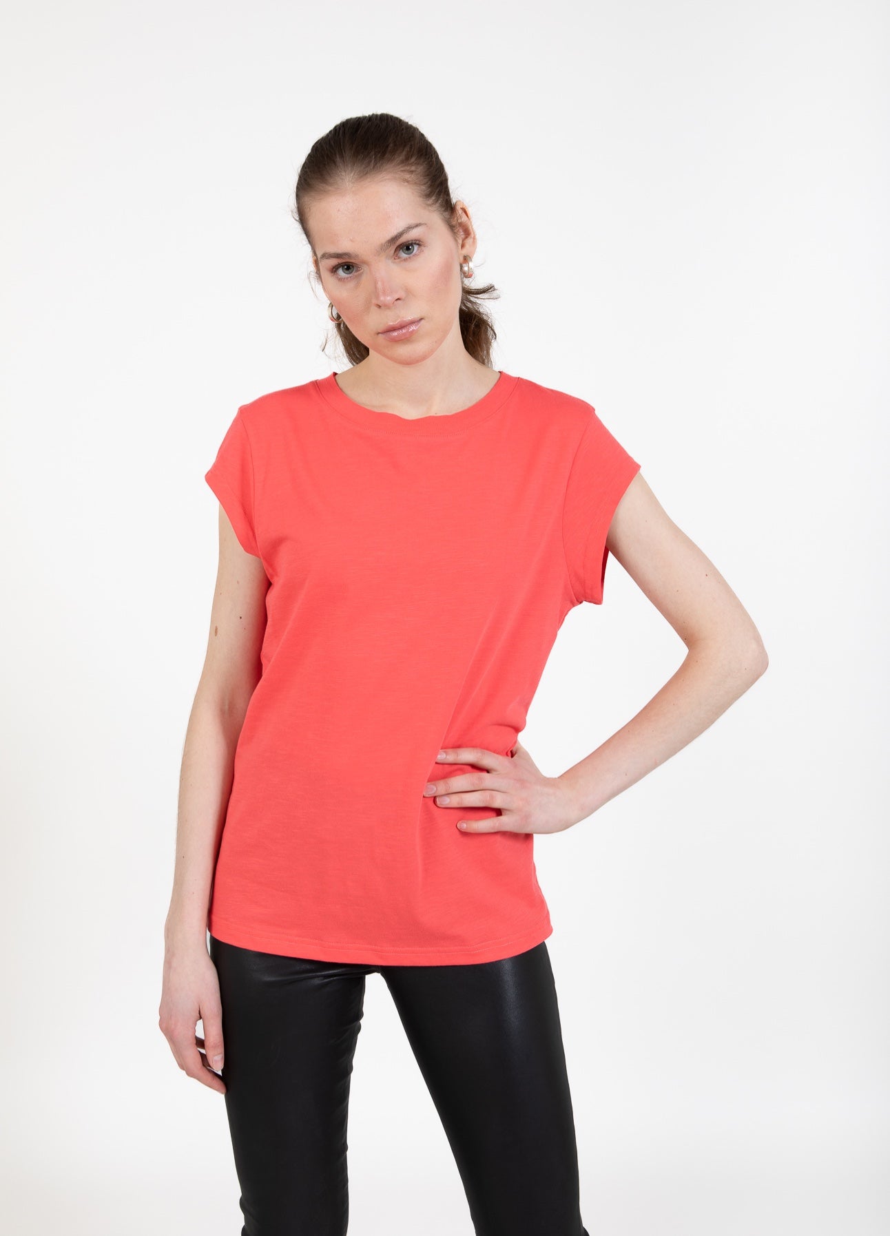 CC HEART T-SHIRT - Intense pink