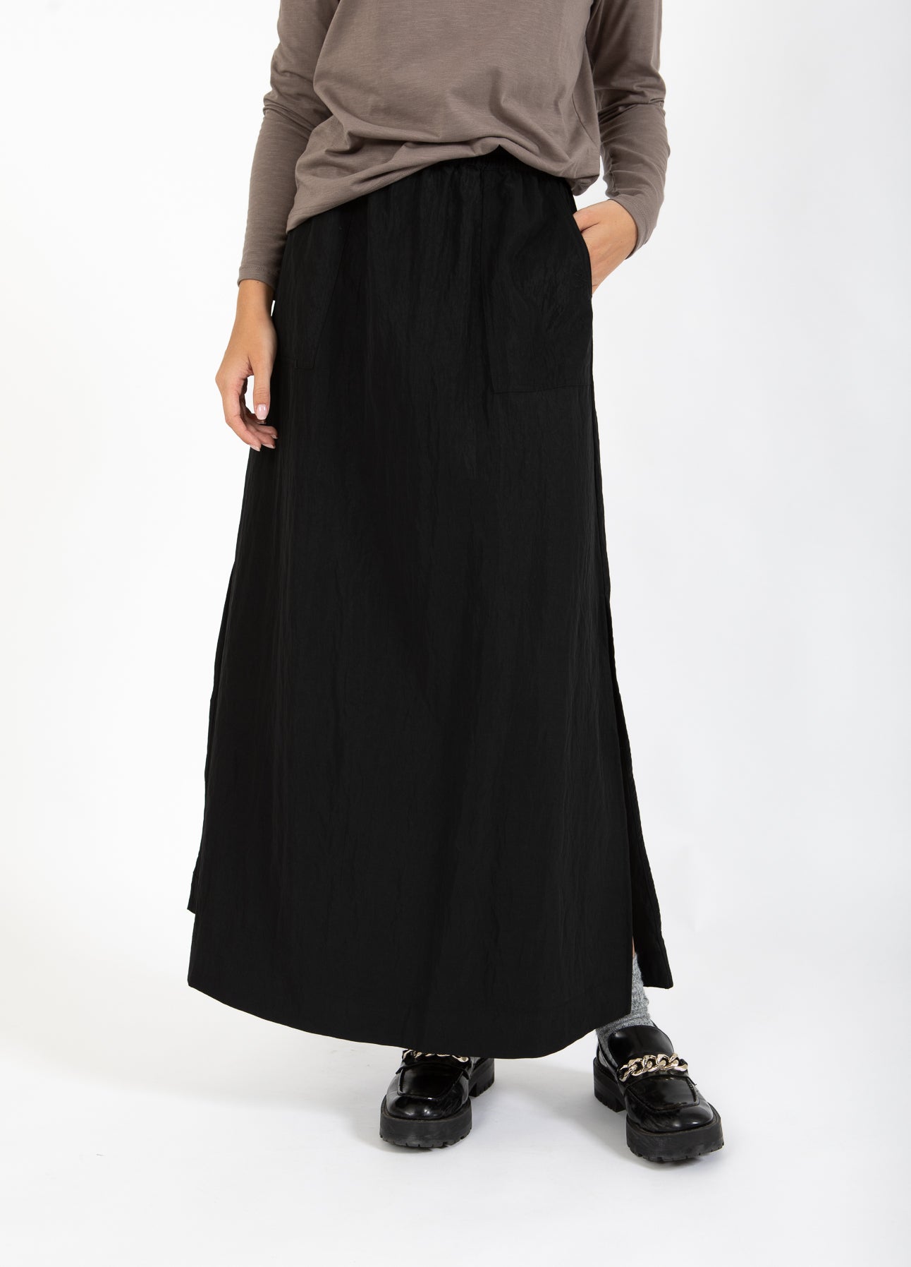 CC HEART CARMEN MAXI NEDERDEL - Black