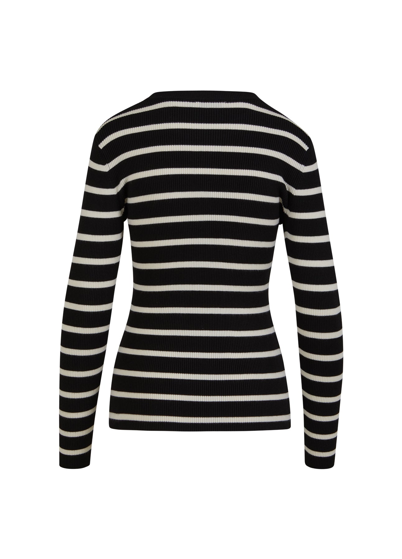 CC HEART ELENA STRIK BLUSE - Off white/navy stipes