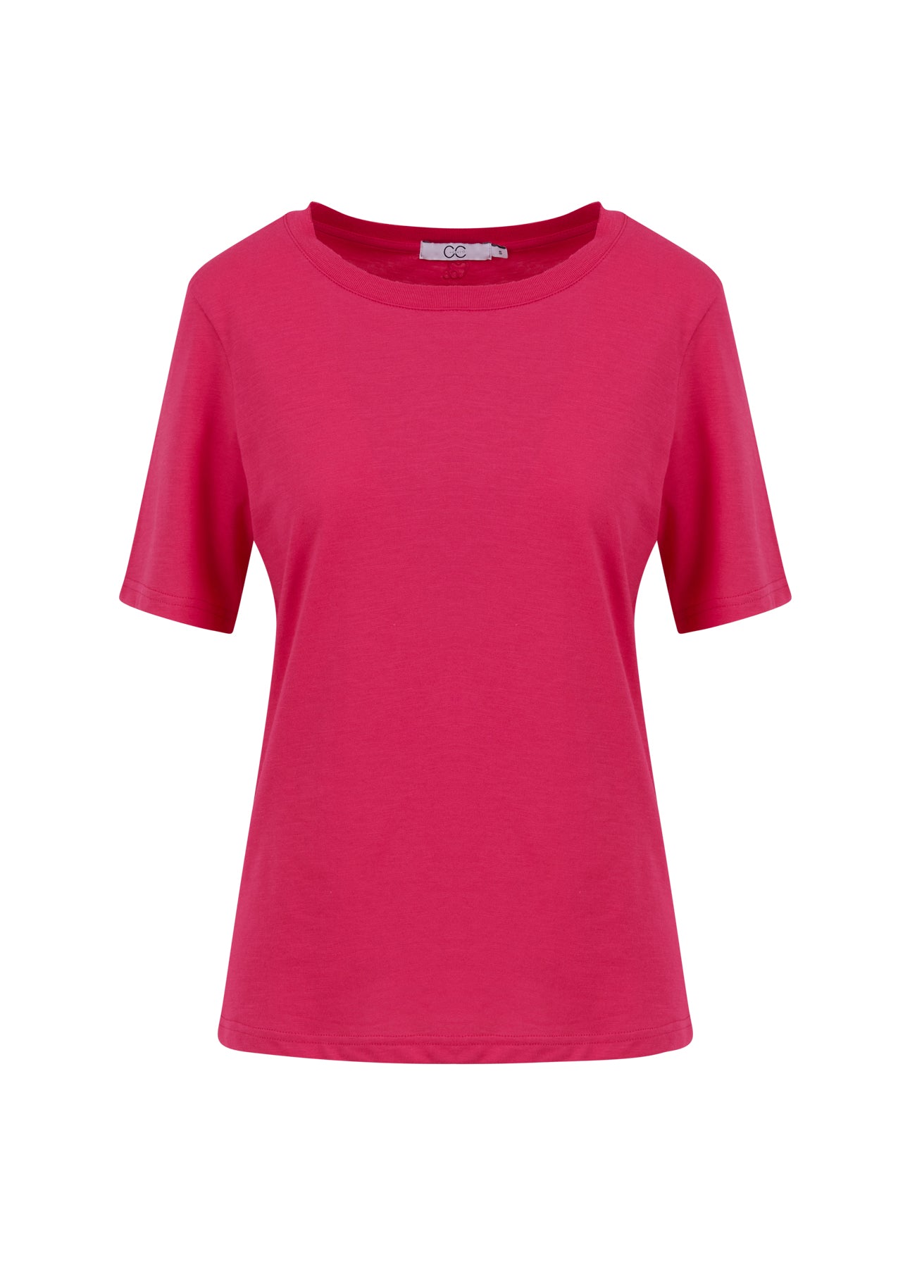CC HEART REGULAR T-SHIRT - Bright sunrise Udsalg