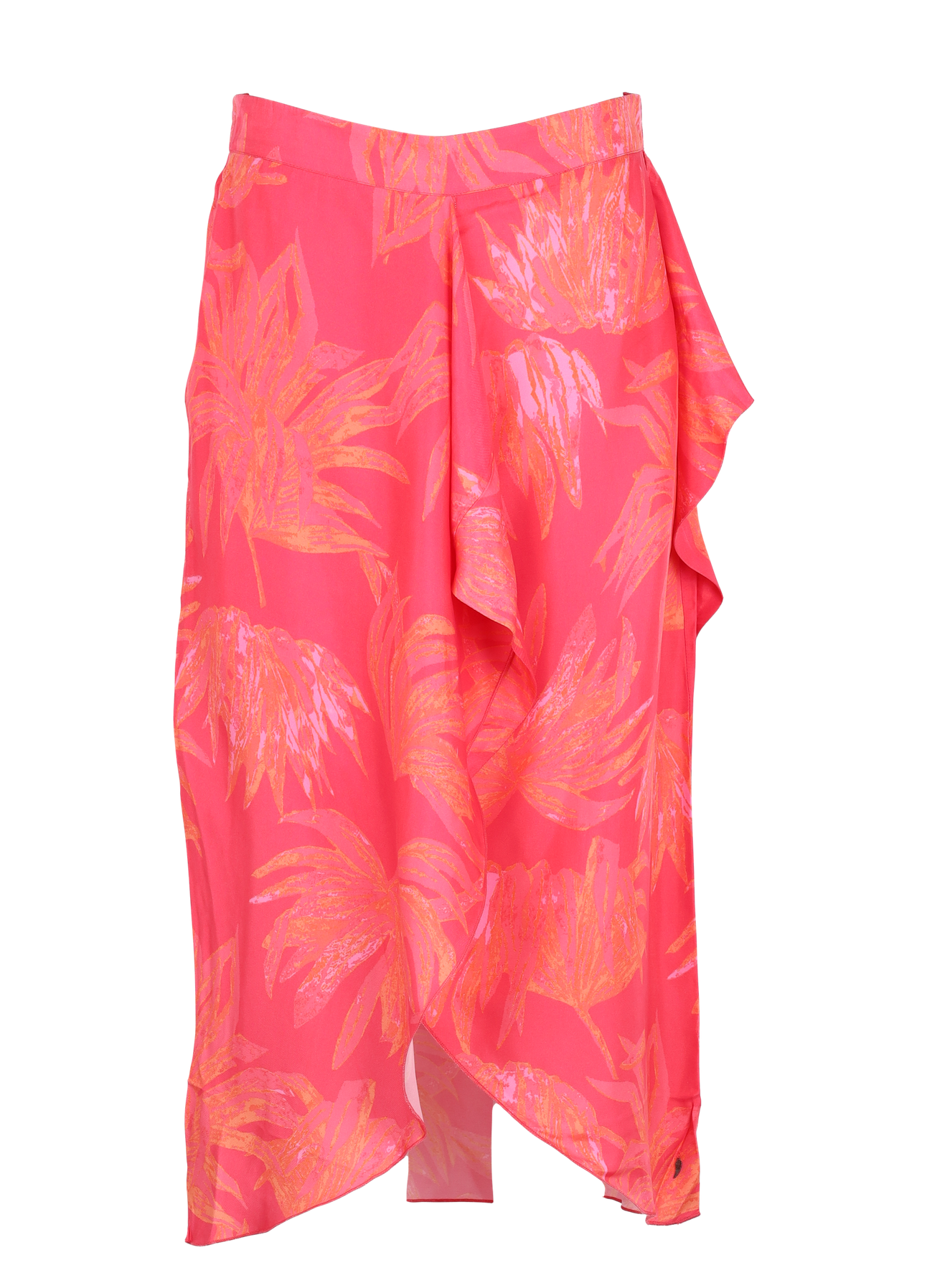 PRE-LOVED NEDERDEL I HYPER TROPIC PRINT - Hyper tropic print - Puffy pink Rabat