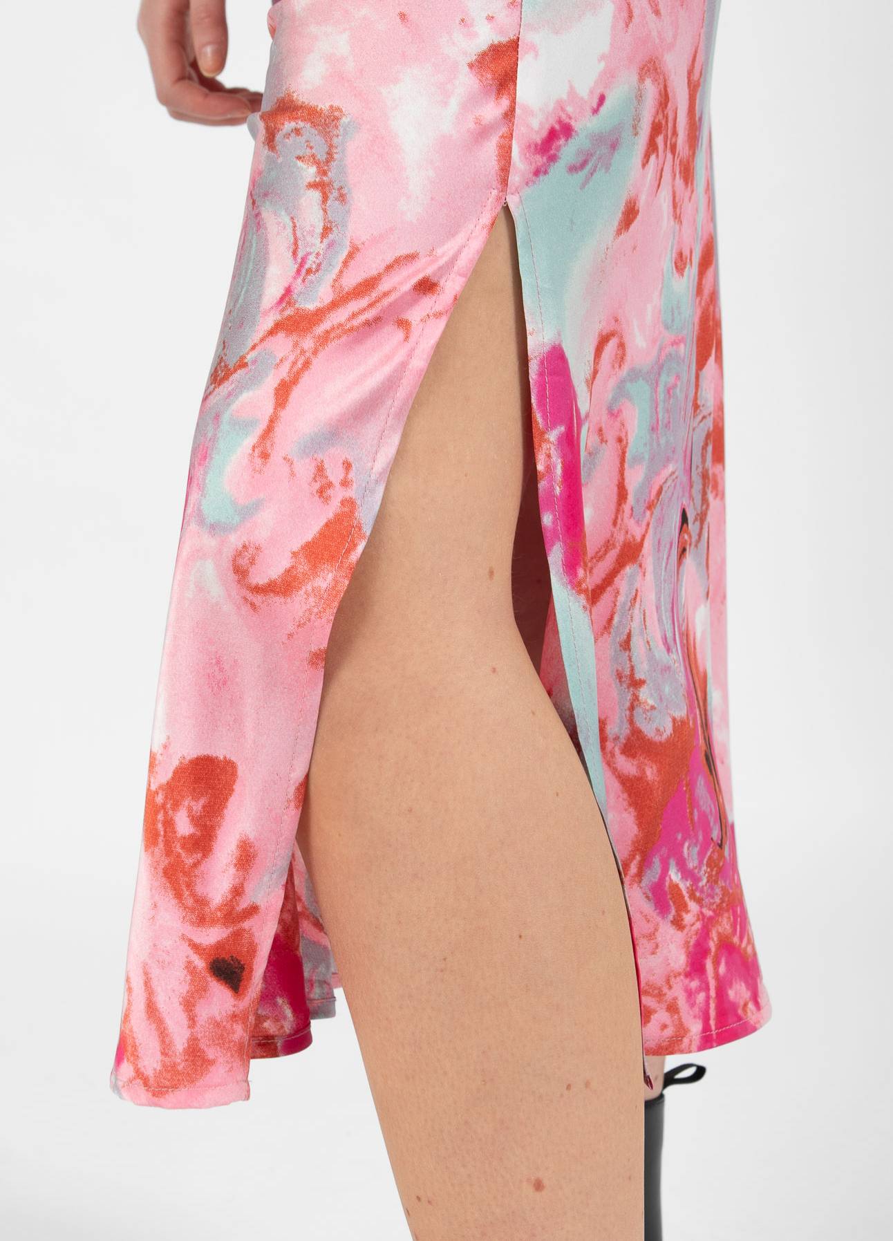 CC HEART SKYLER MEDI NEDERDEL MED PRINT - Red/pink flower Online Hot Salg
