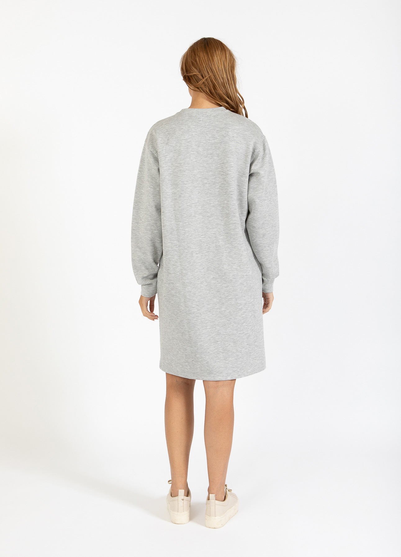 CC HEART BILLIE SWEATKJOLE - Light grey melange