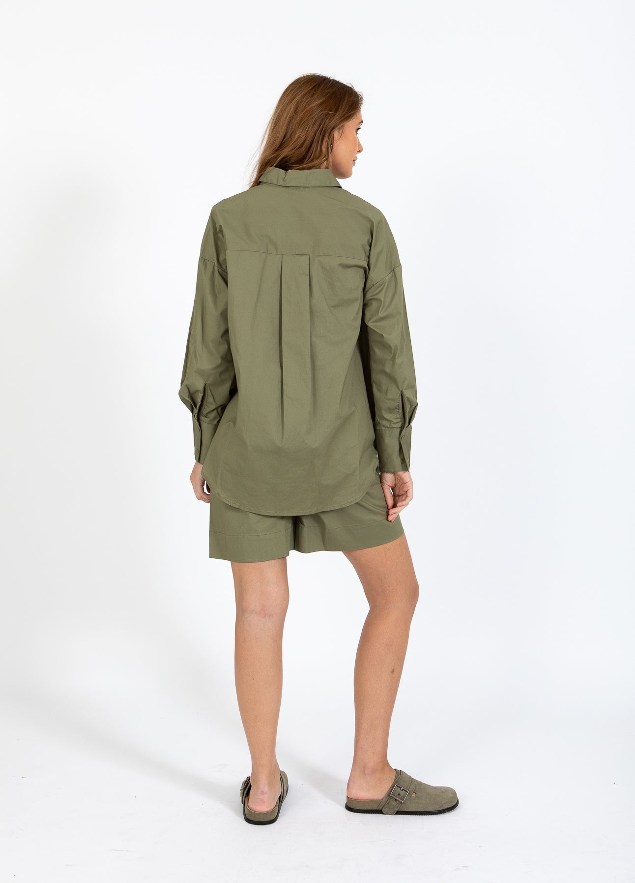 CC HEART MILLIE SHORTS - Khaki