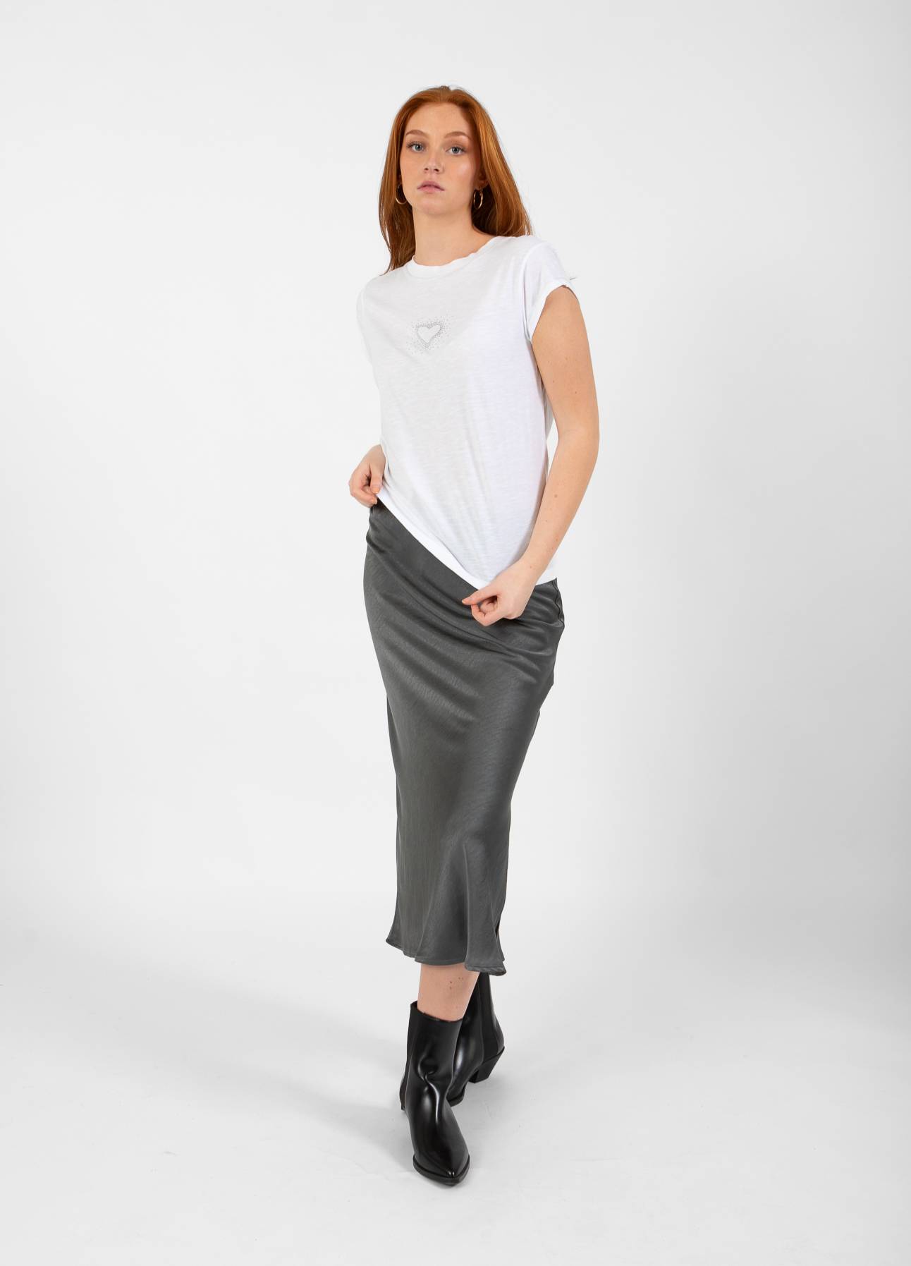 CC HEART SKYLER MEDI NEDERDEL - Dark Stone Grey