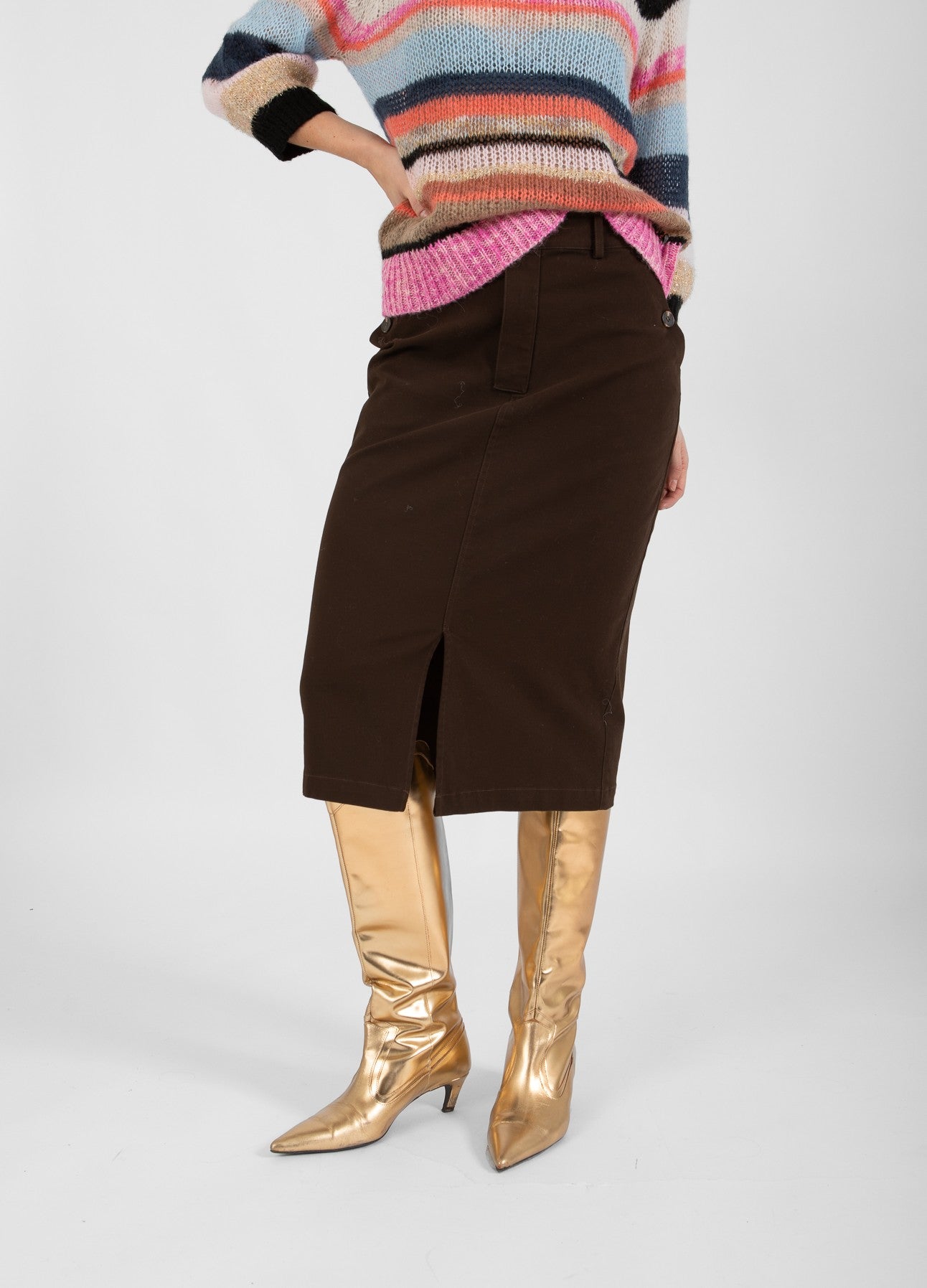 SAFARI NEDERDEL - Dark Brown