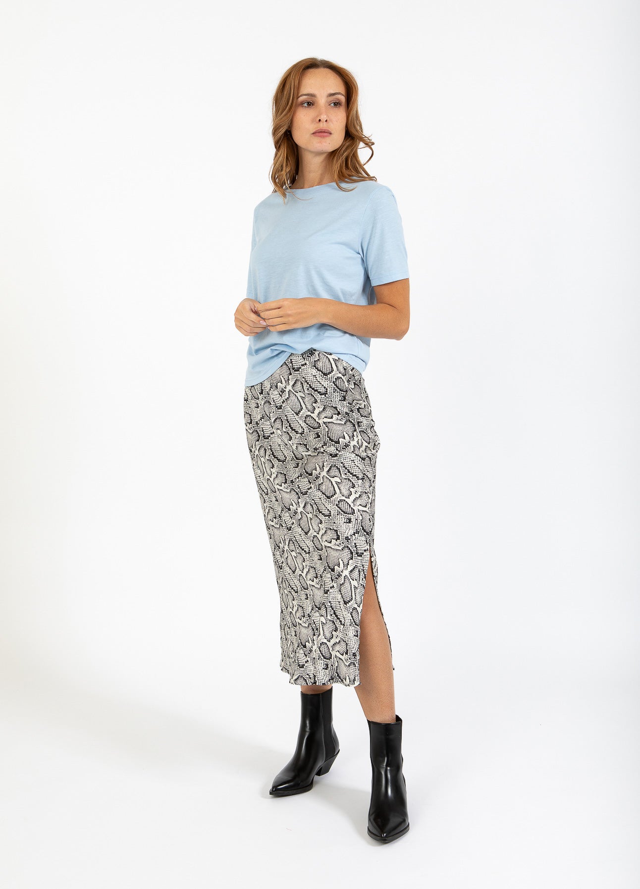 CC HEART REGULAR T-SHIRT - Powder blue