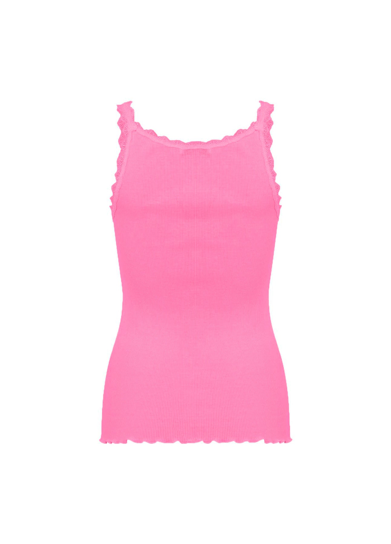 CC HEART SILKE TOP MED BLONDE - Candyfloss Udsalg